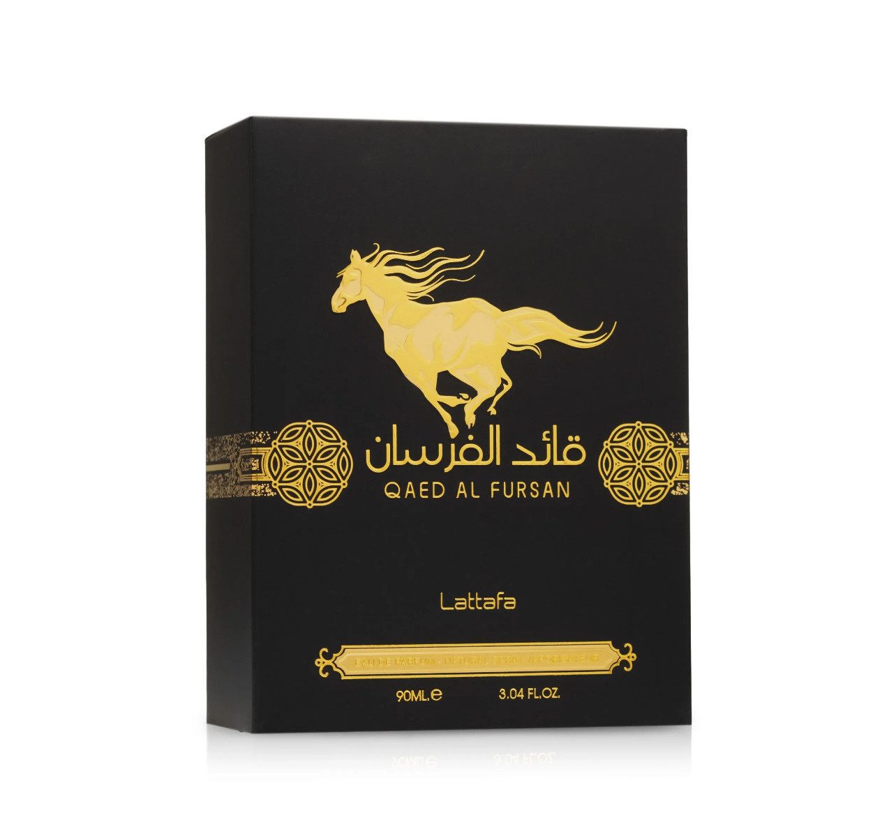 Lattafa Eau de Parfum Qaed Al Fursan & Qaed al Fursan Untamed, 90 ml, Herrenduft, Starkes Sillage, Hohe Haltbarkeit