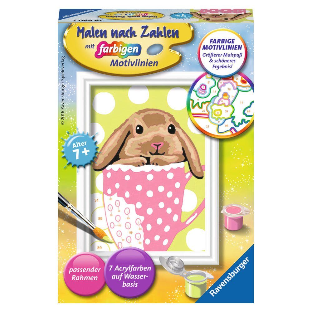 Malen nach Zahlen Süßes Schlappohr