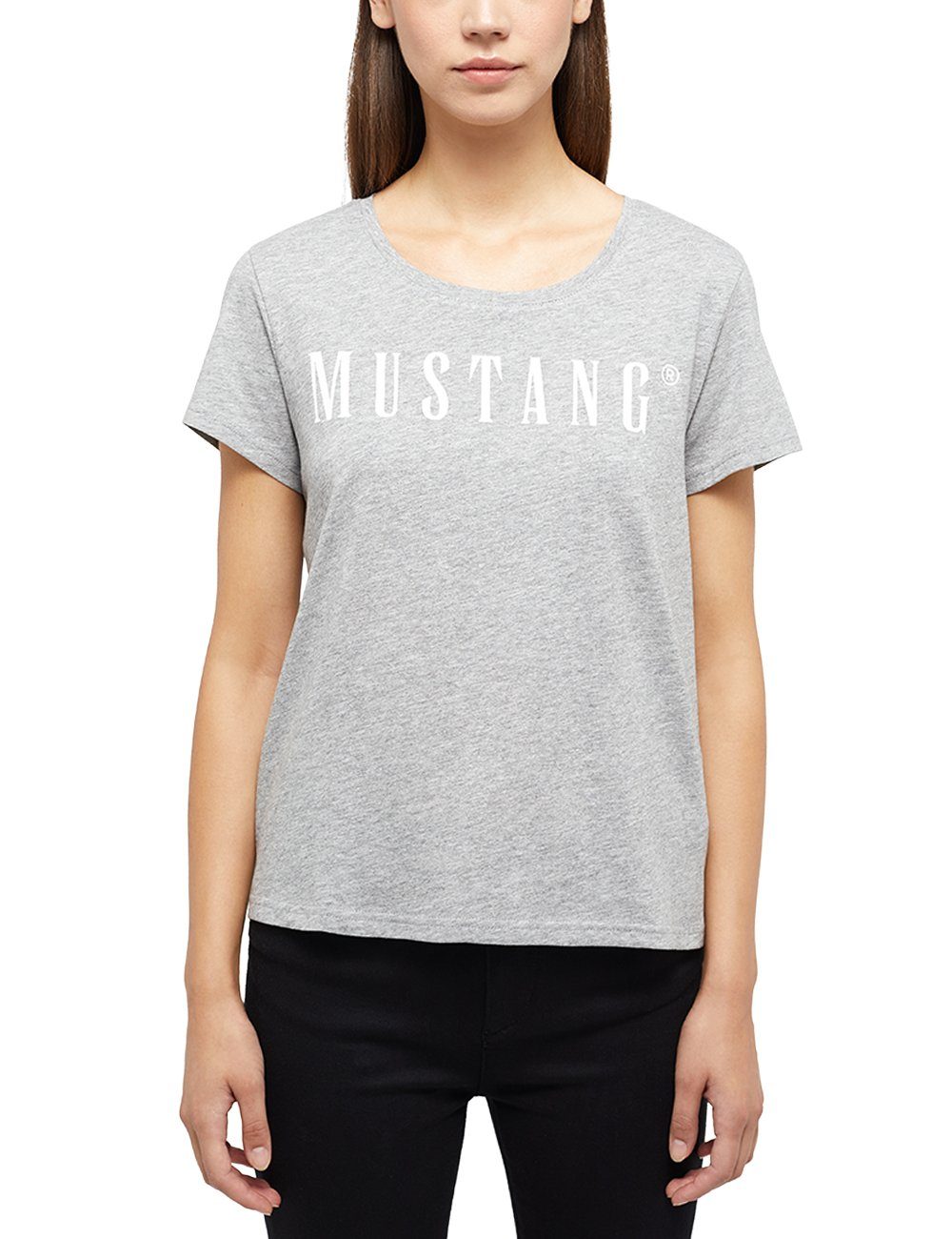 MUSTANG Rundhalsshirt ALMA