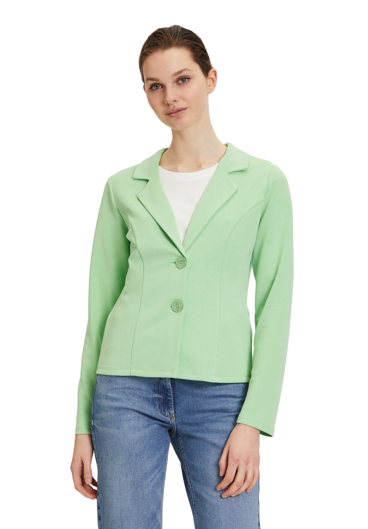 Jackenblazer Betty Barclay Jerseyjacke mit Knöpfen