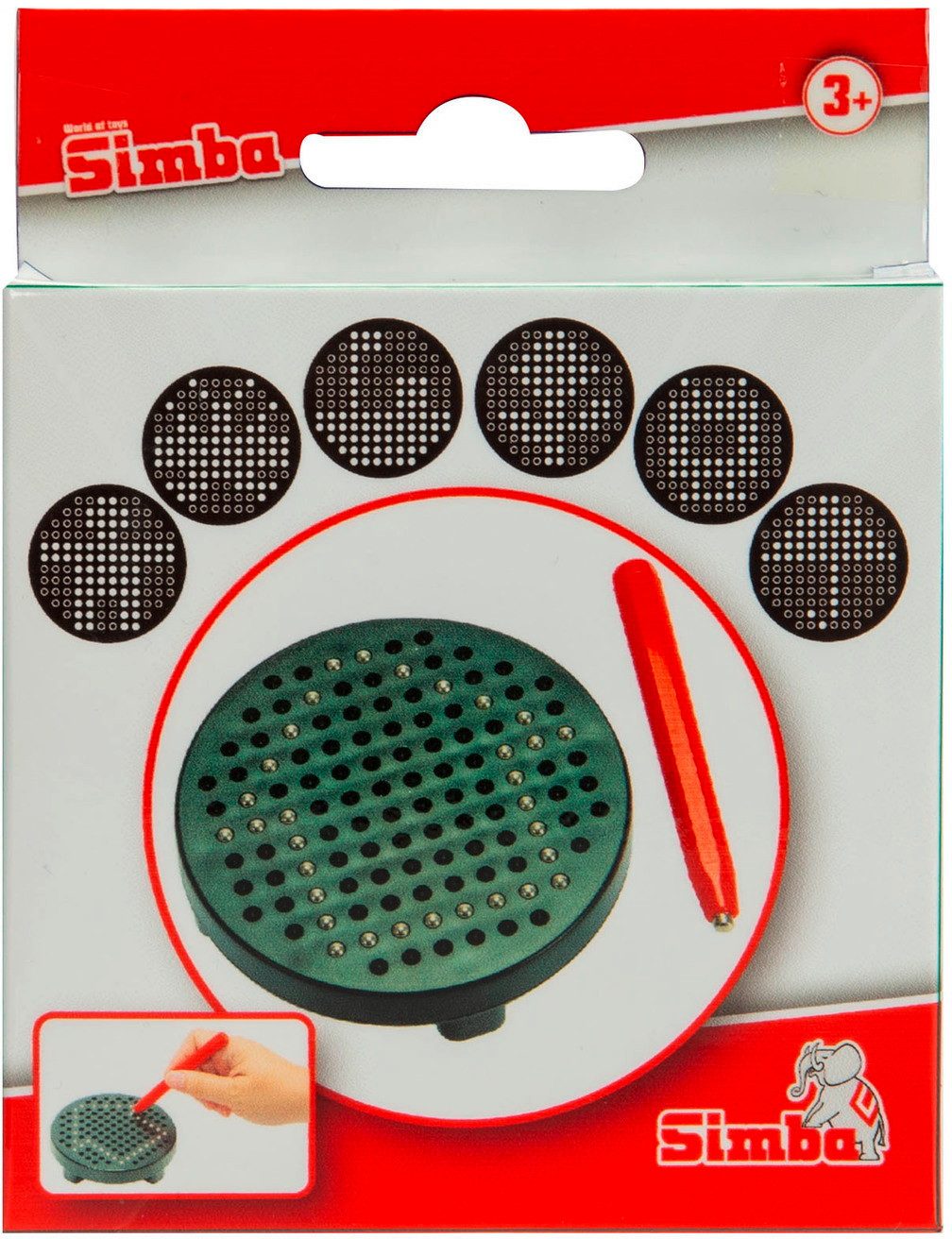 SIMBA Spiel Іграшки Magnetpad mit Stift und 120 Kugeln 108614685