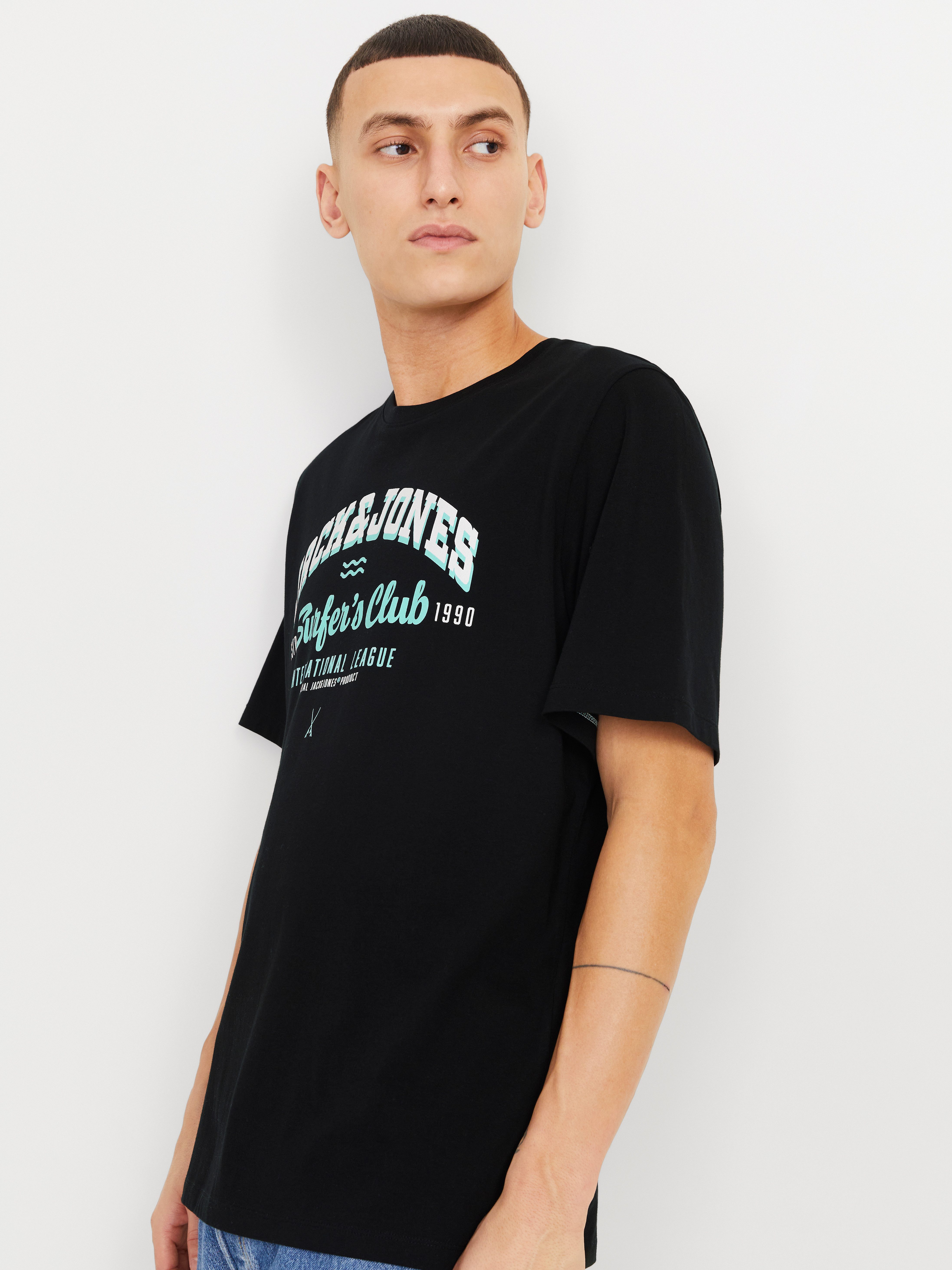 Jack & Jones Rundhalsshirt JJELOGO TEE günstig online kaufen