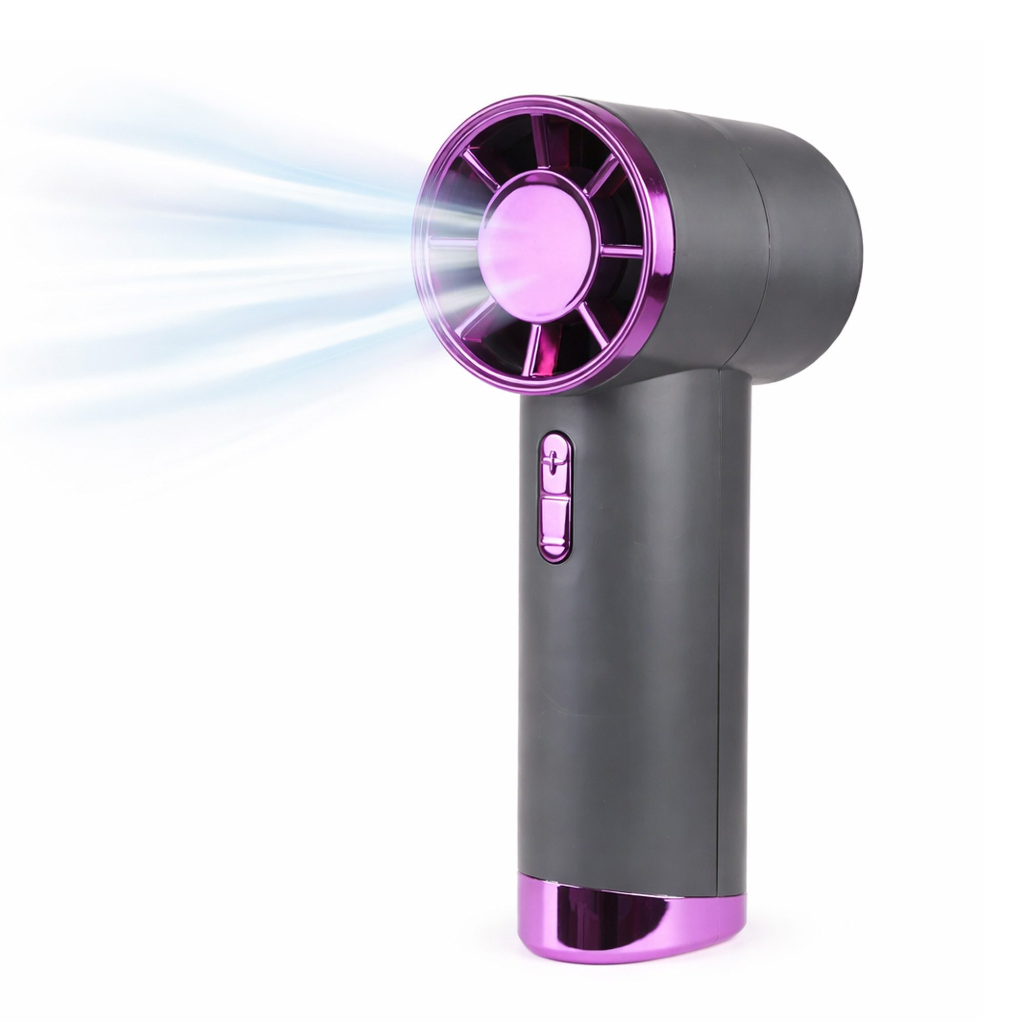 Bestlivings Handventilator Mini Taschenventilator, 5 cm Durchmesser, 16 cm Hoch, 600 mAh, Akku aufladbar