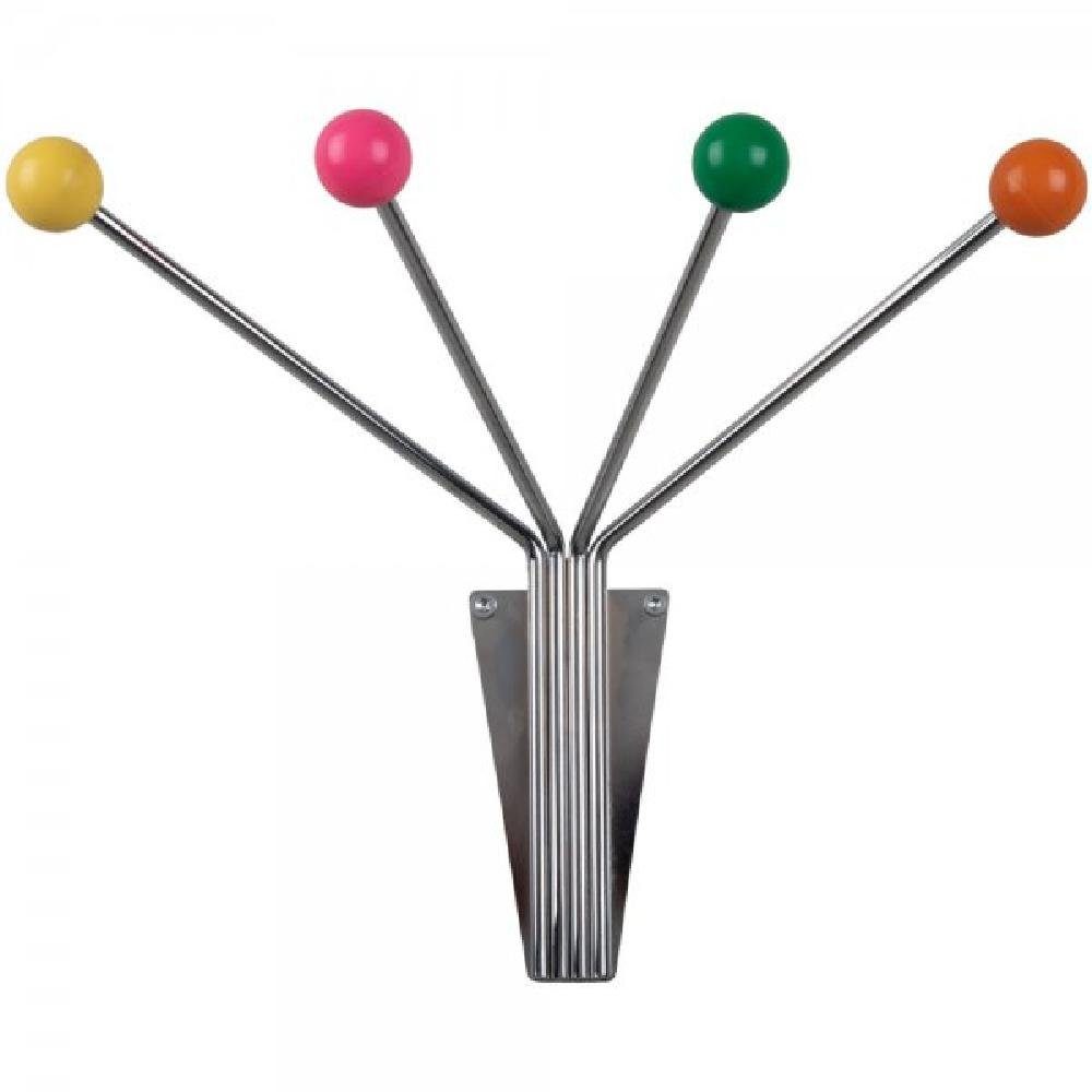 Present Time Garderobenhaken Hutgarderobe Neptune Chrome günstig online kaufen