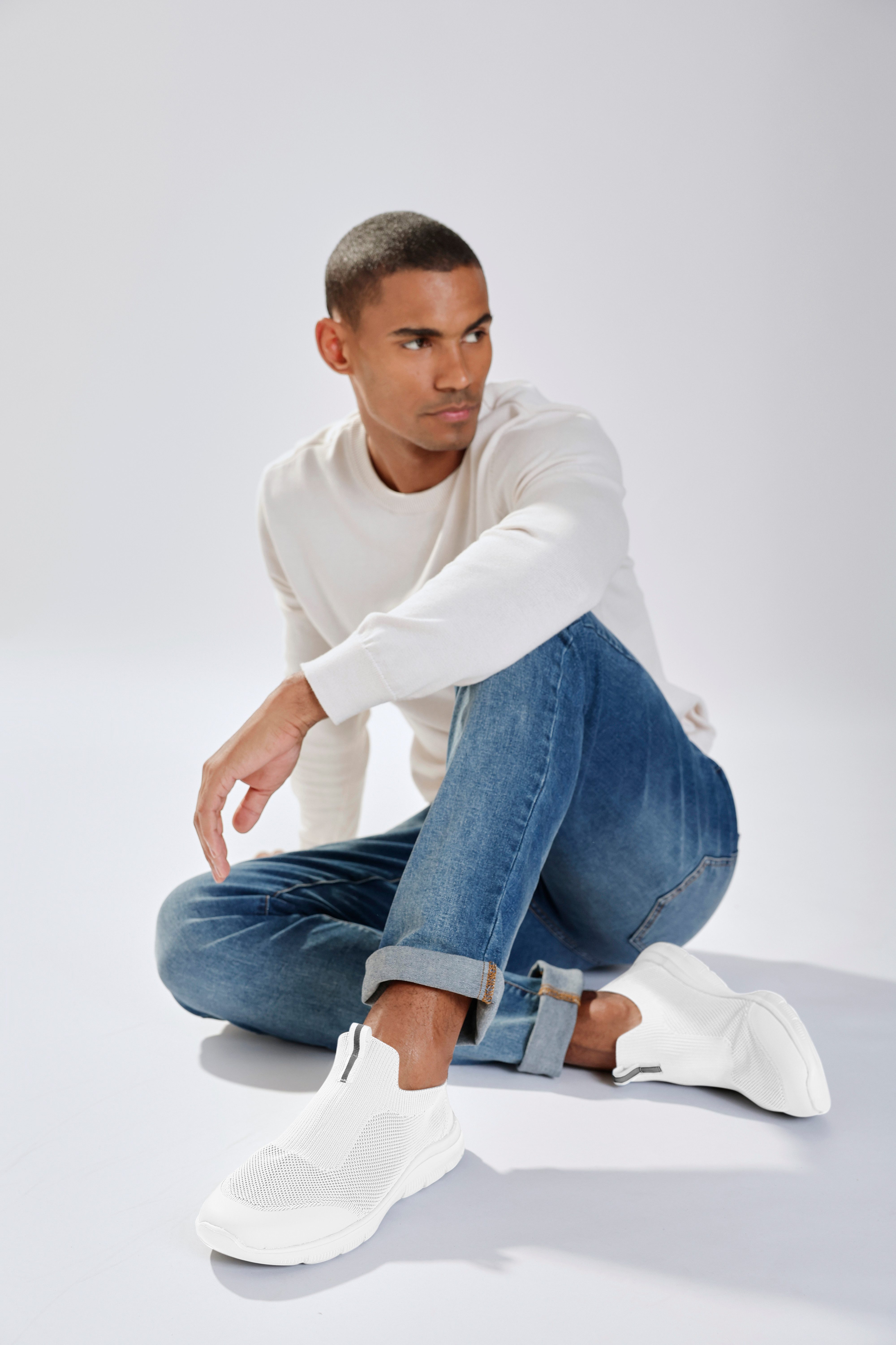 John Devin Sneaker Slipper, Casual Shoe, Sneaker with Ultra-Light Sole Unisex VEGAN