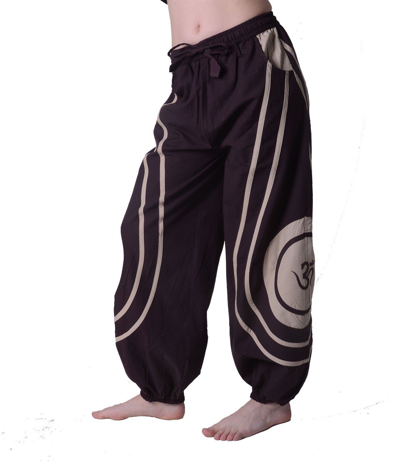 KUNST UND MAGIE Haremshose Kunst und Magie Unisex OM Pluderhose in vielen individuellen Farben