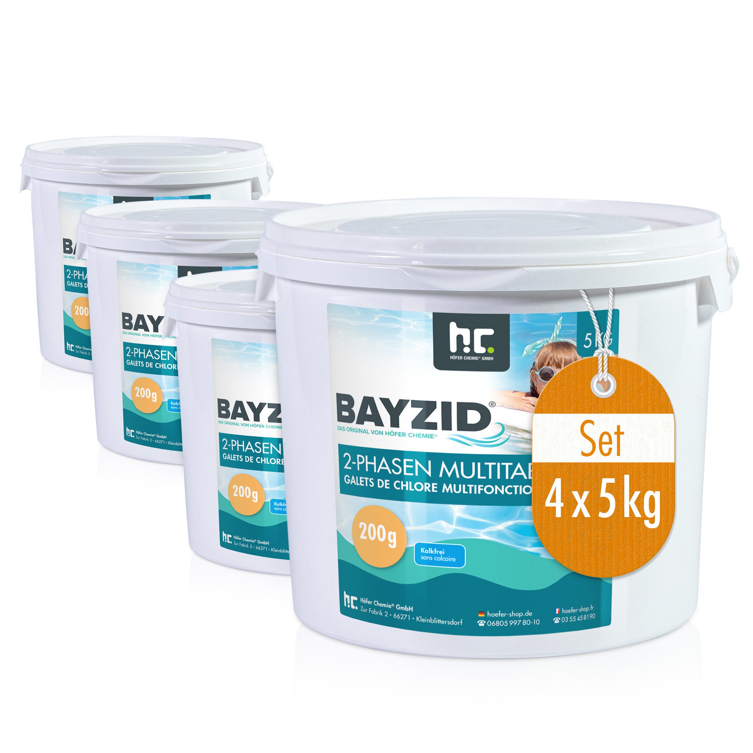 Höfer Chemie GmbH Poolpflege 4x 5 günstig online kaufen