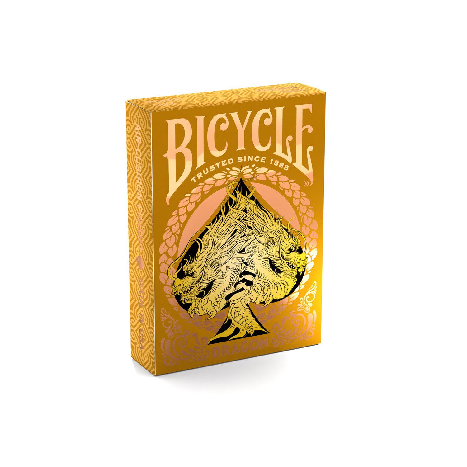 Cartamundi Spiel Bicycle® Kartendeck - Gold Dragon, Kartenspiel, mit einzigartigem Air-Cushion®-Finish