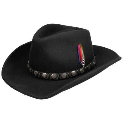 Stetson Cowboyhut (1-St) Rodeohut mit Lederband