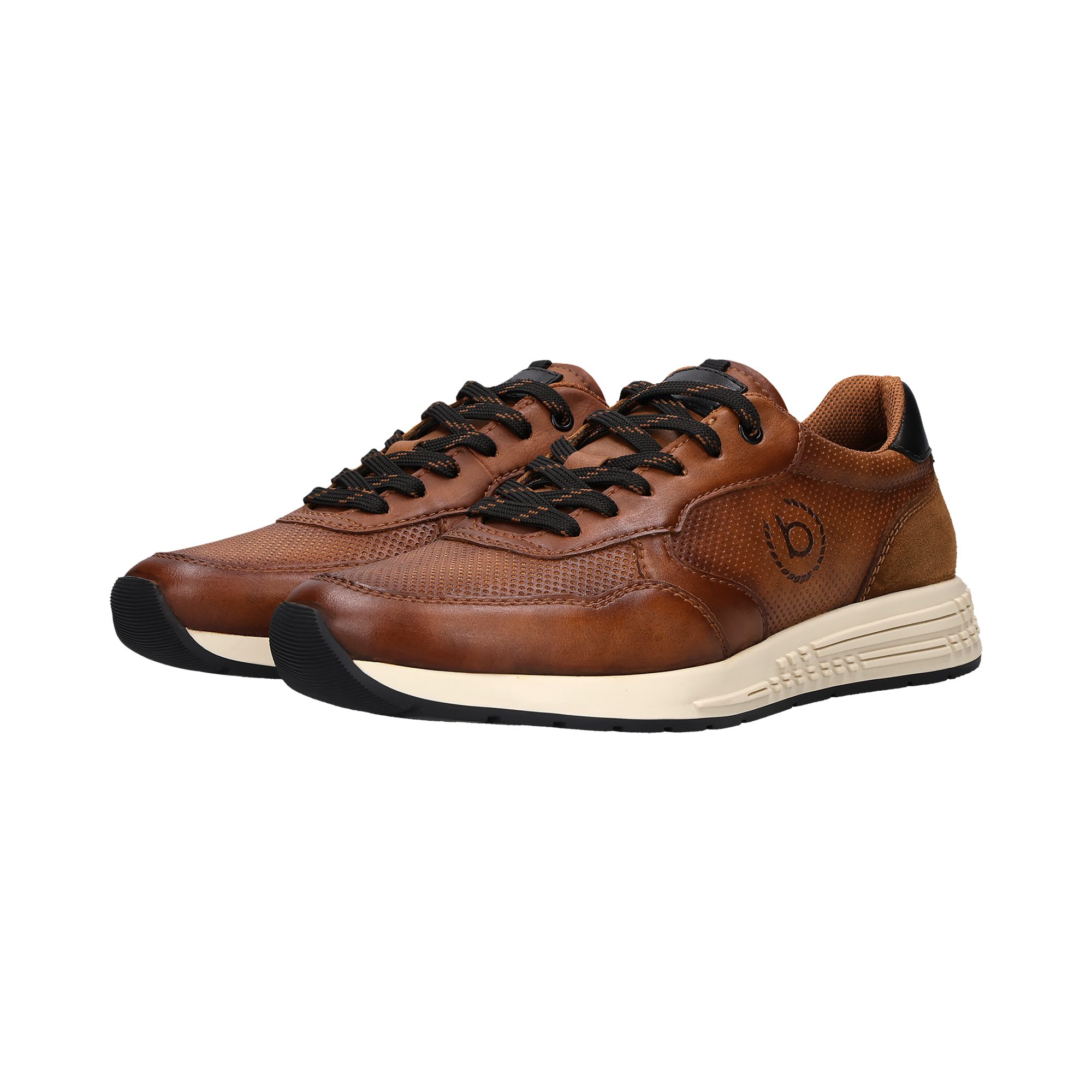 bugatti Sneaker Freizeitschuh, Halbschuh, Schnürschuh in Used-Optik