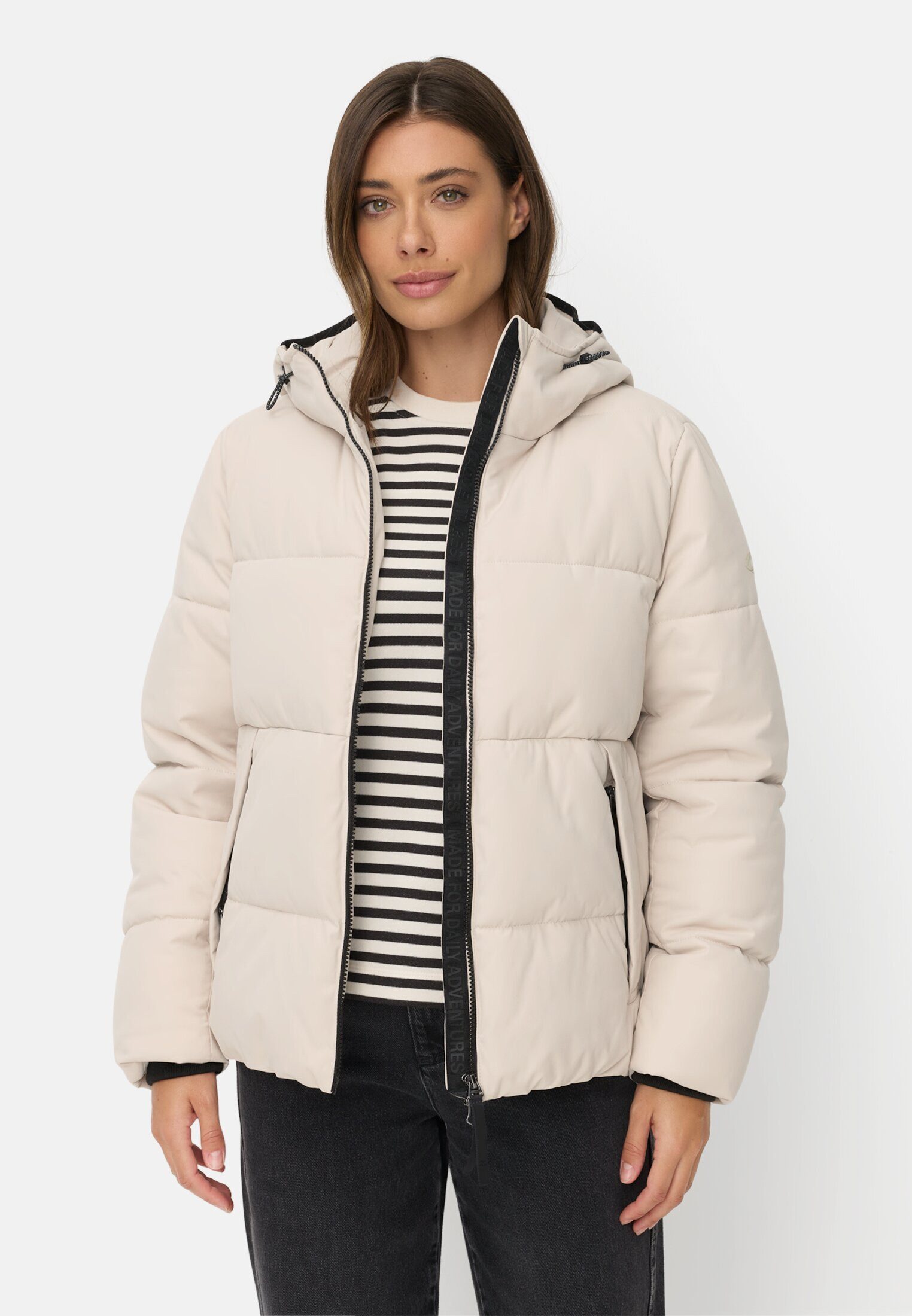 camel active Funktionsjacke mit reflektierenden Details Langarm Reflektierende Details