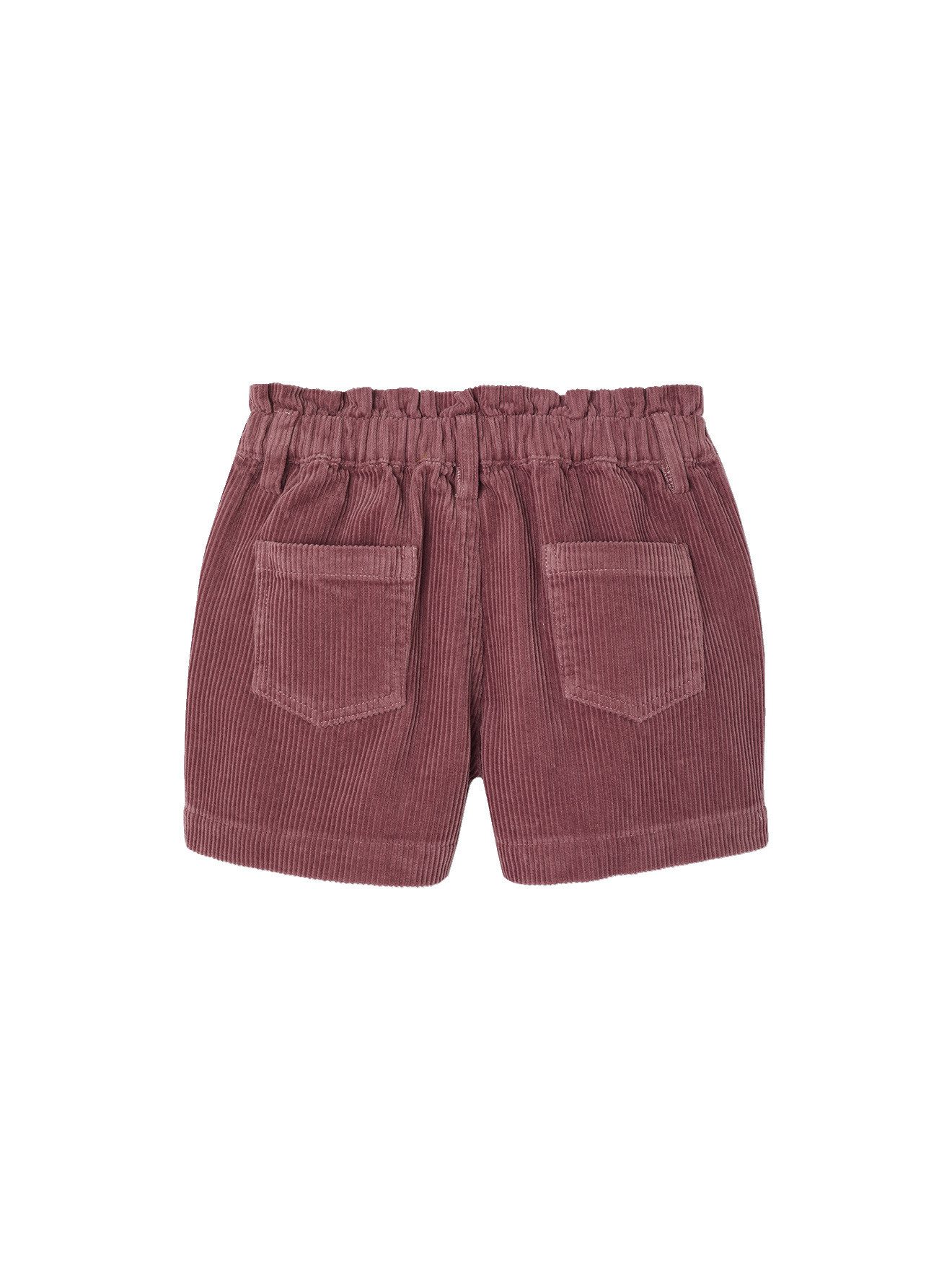 vertbaudet Shorts Mädchen Paperbag-Shorts aus Cord – Bild 2 von 5
