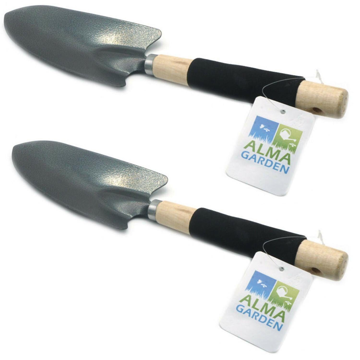 Alma Garden Schaufel 2x Gartenschaufel Handschaufel Pflanzkelle Blumenkelle günstig online kaufen