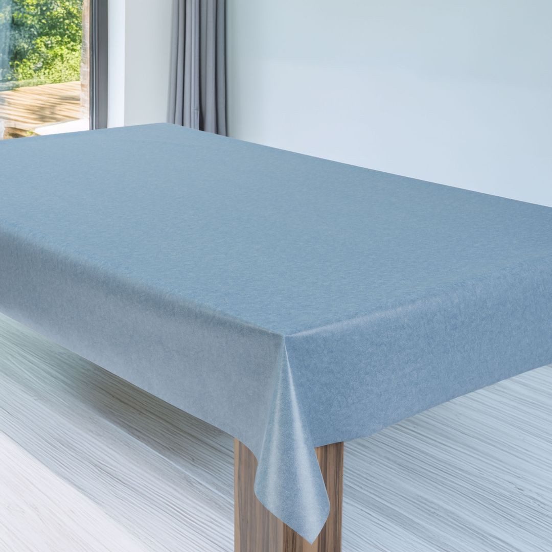 laro Tischdecke Wachstuchtischdecke Uni Style PVC Eckig – Bild 4 von 5