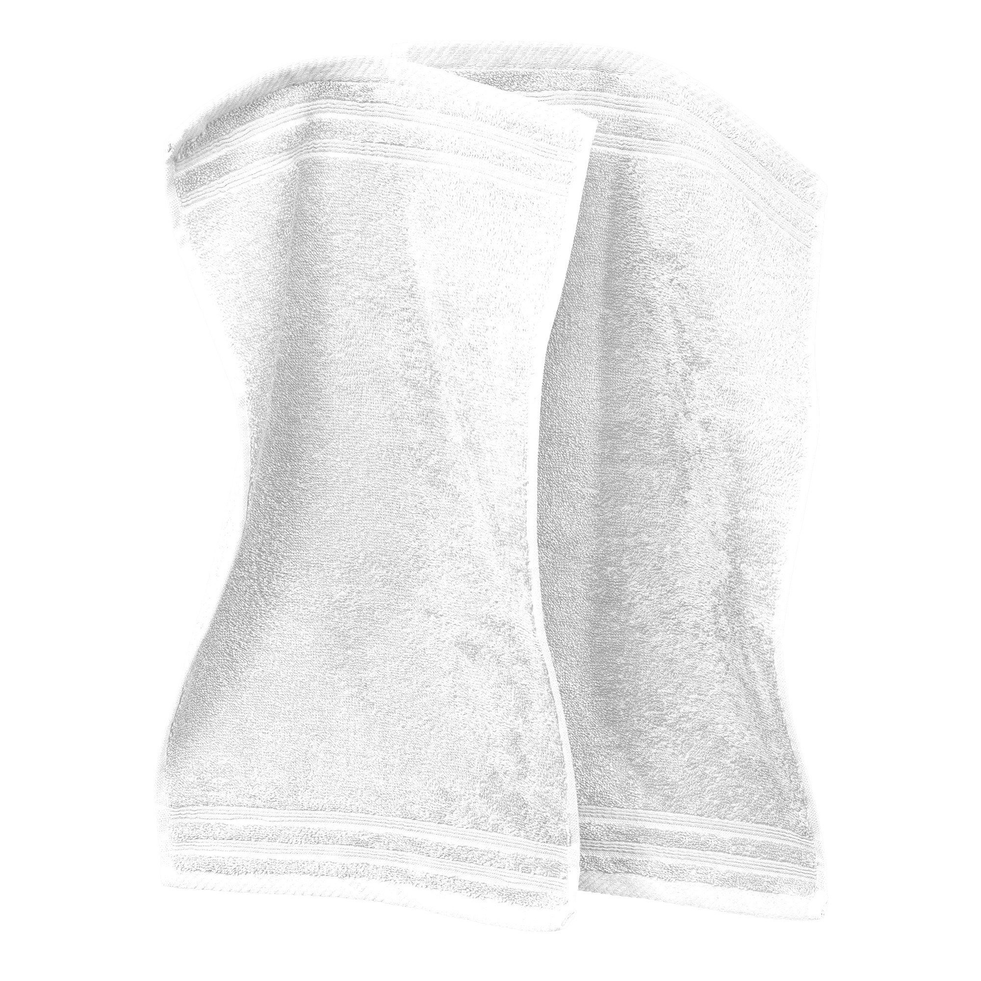 Erwin Müller Gästehandtuch Gästetuch "Heidelberg" 2er-Pack, Frottier, Walk-Frottier Uni