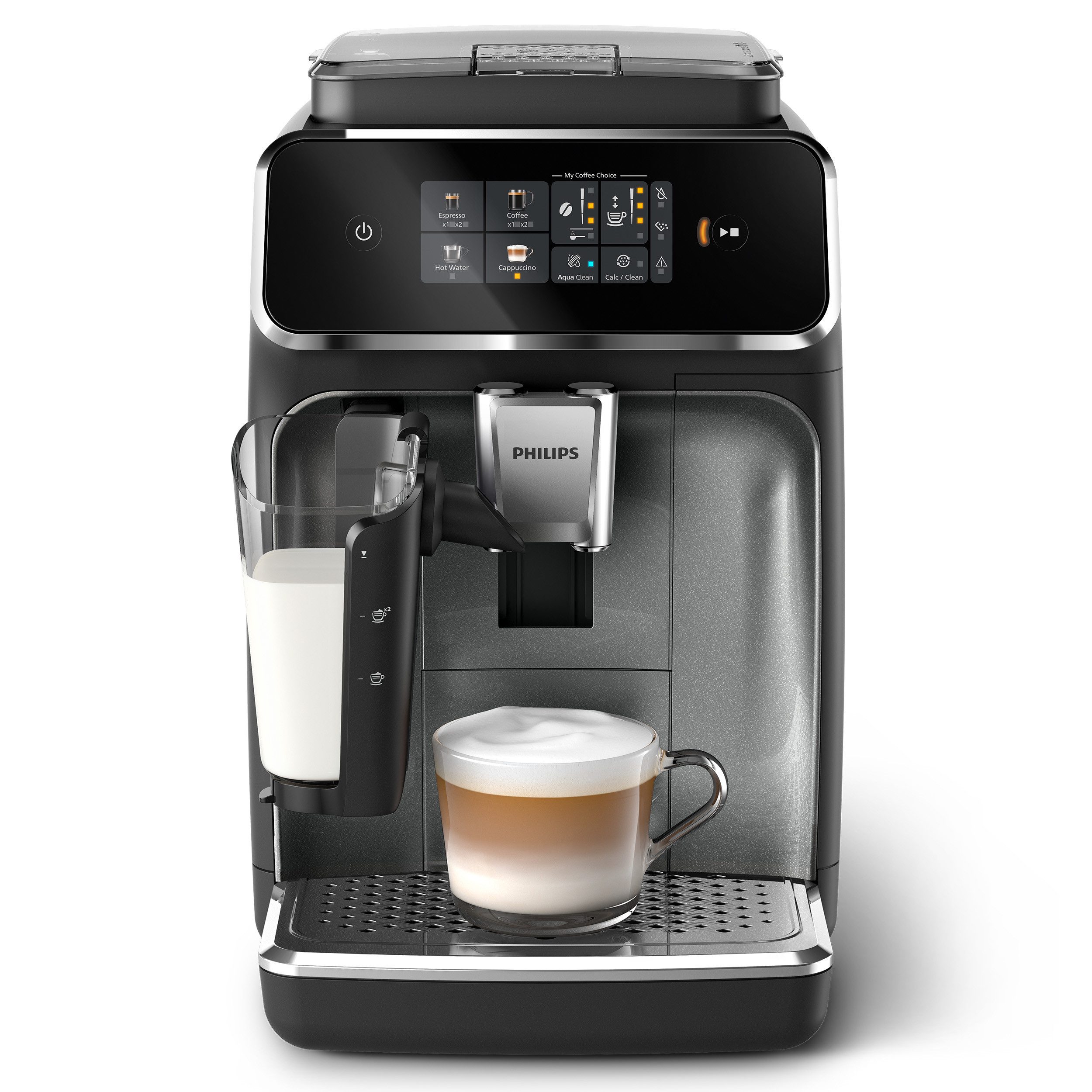 Philips Kaffeevollautomat EP2339/40 2300 Series, 4 Kaffeespezialitäten, mit LatteGo-Milchsystem