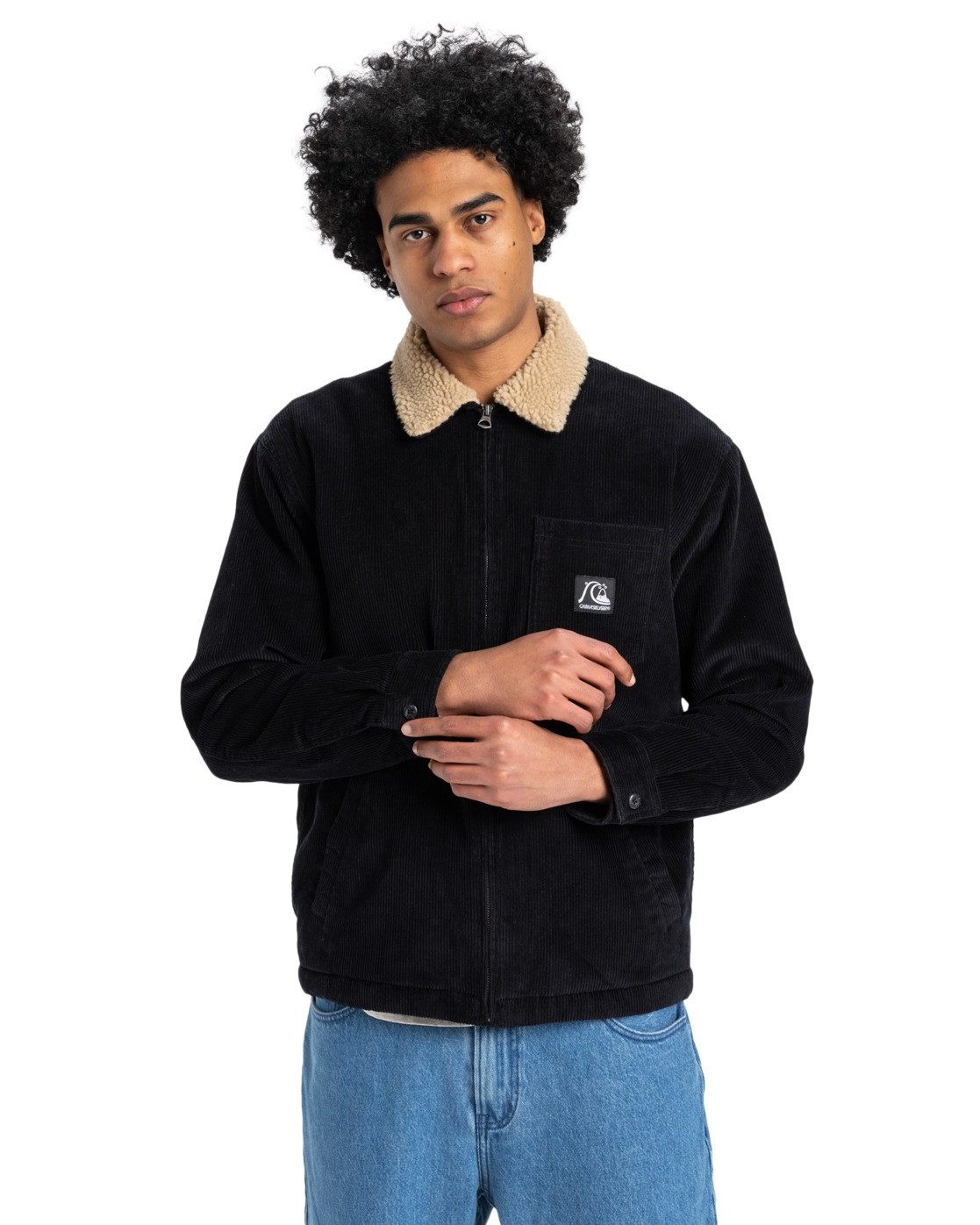 Quiksilver Bomberjacke Dna Sherpa Harrington günstig online kaufen