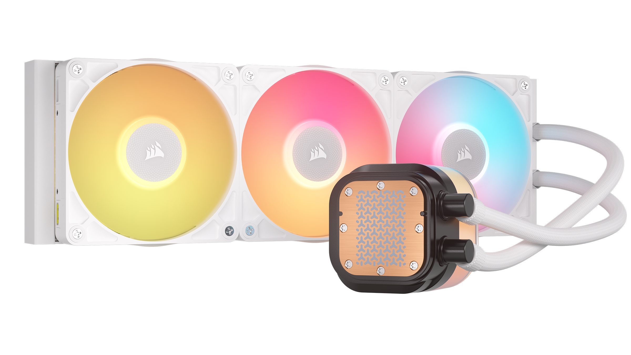 Corsair CPU Kühler iCUE LINK TITAN 360 RX LCD, Flüssig