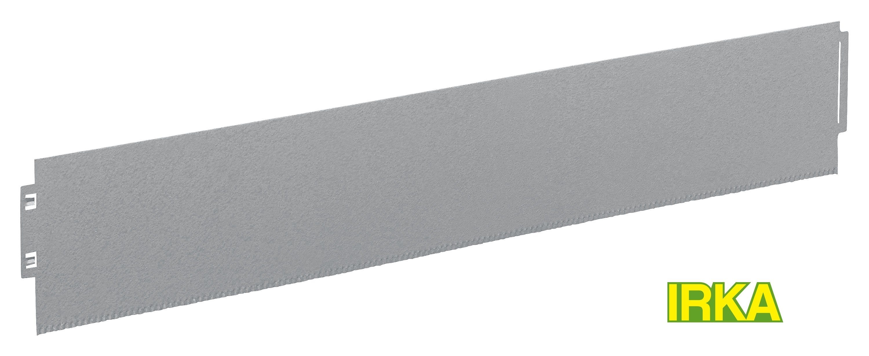 IRKA Rasenkante Rasenkante schmal "Klick-Fix" Alu-Zink 100 x 0,06 cm - Höhe: 18 cm