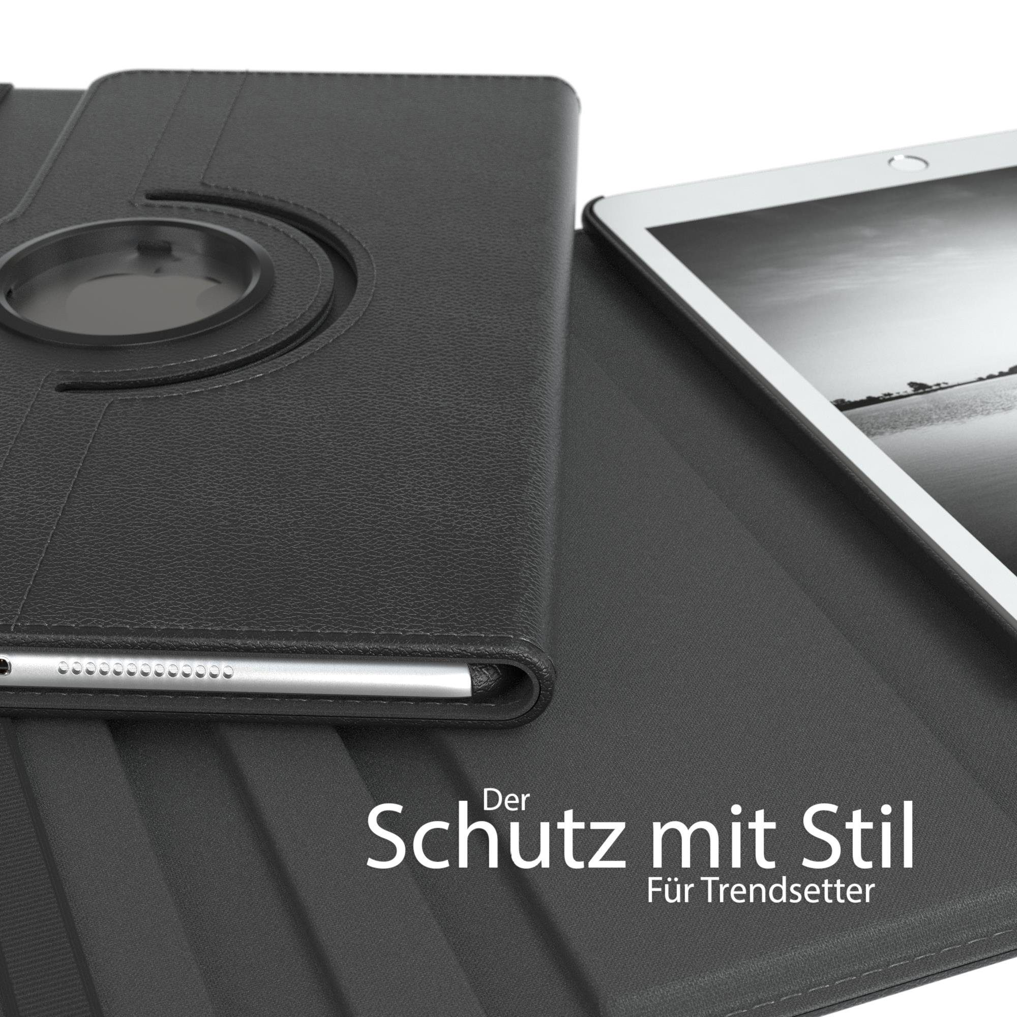 EAZY CASE Tablet-Hülle Rotation Case für Apple iPad 7./8./9. Gen. 10,2 Zoll, Hülle 360° drehbar mit Standfunktion Etui Anti-Kratz Tasche Schwarz – Bild 5 von 5