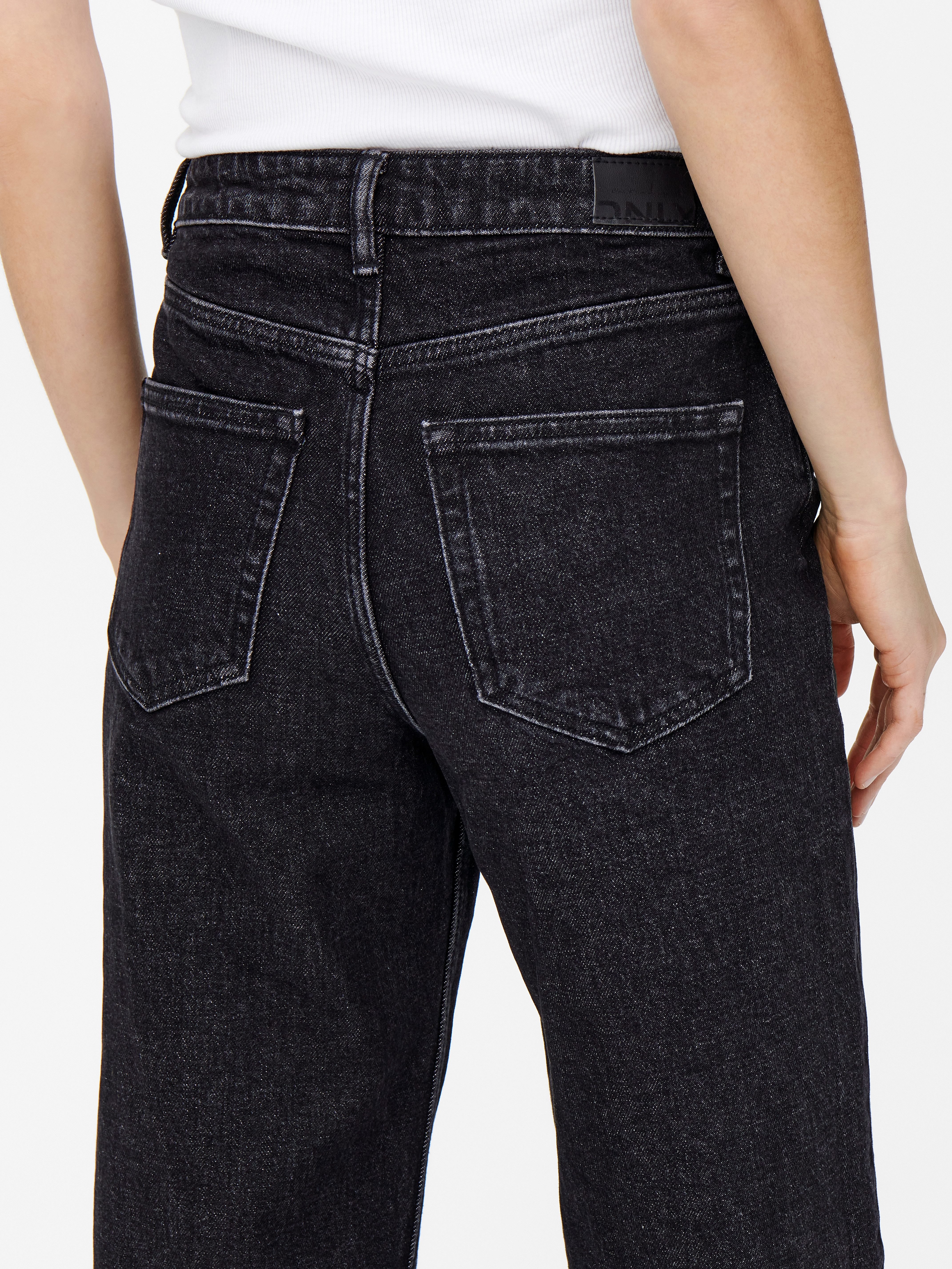 ONLY High-waist-Jeans ONLJUICY HW WIDE LEG REA244 Baumwollmischung, wide fit
