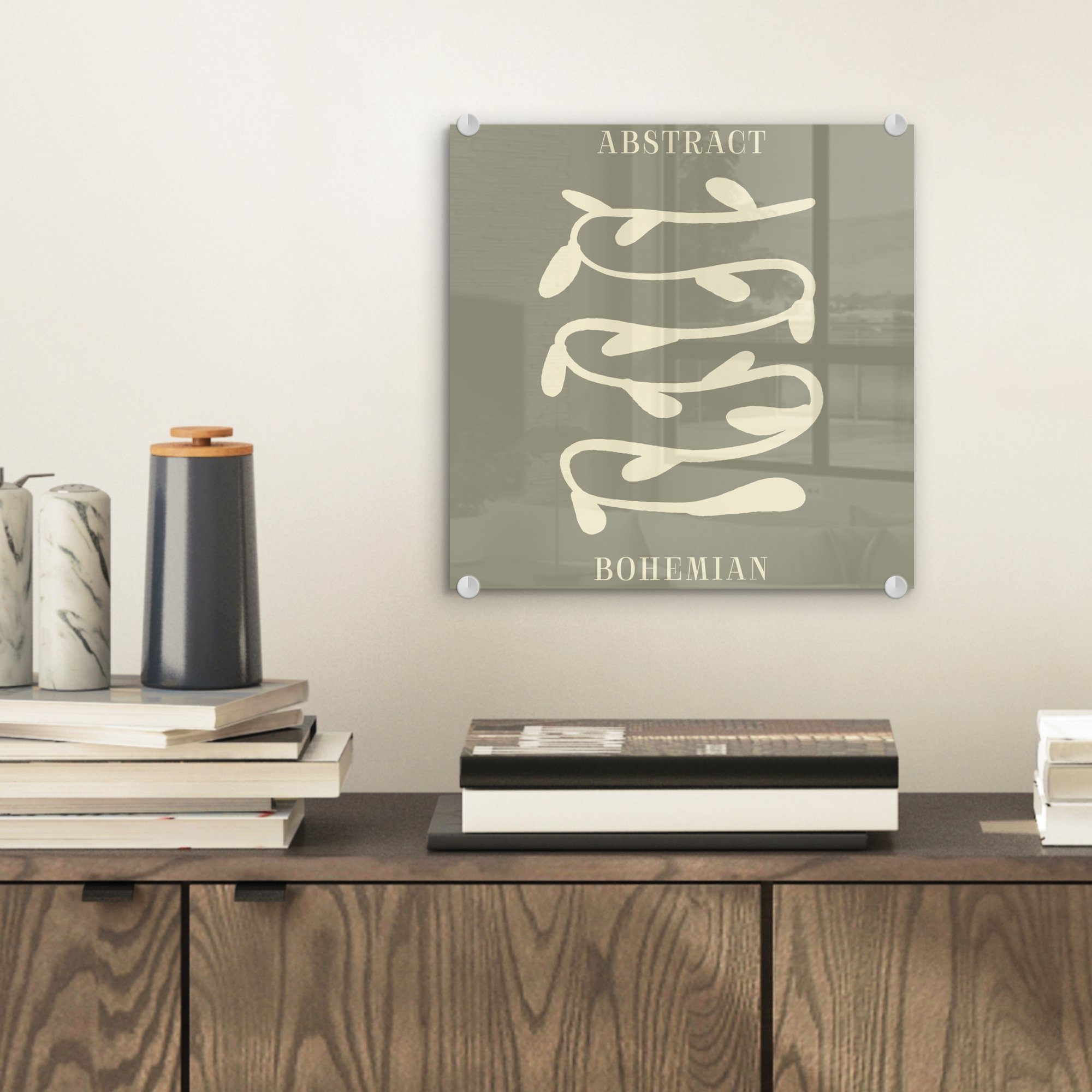 MuchoWow Acrylglasbild Bohème - Pflanzen - günstig online kaufen