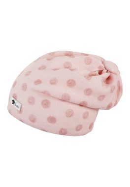 Sterntaler® Beanie Beanie (1-St., Übergangsmütze Baby Sonnenschutz für Frühling und Sommer) Kindermütze aus Baumwolle mit süßen Punkten