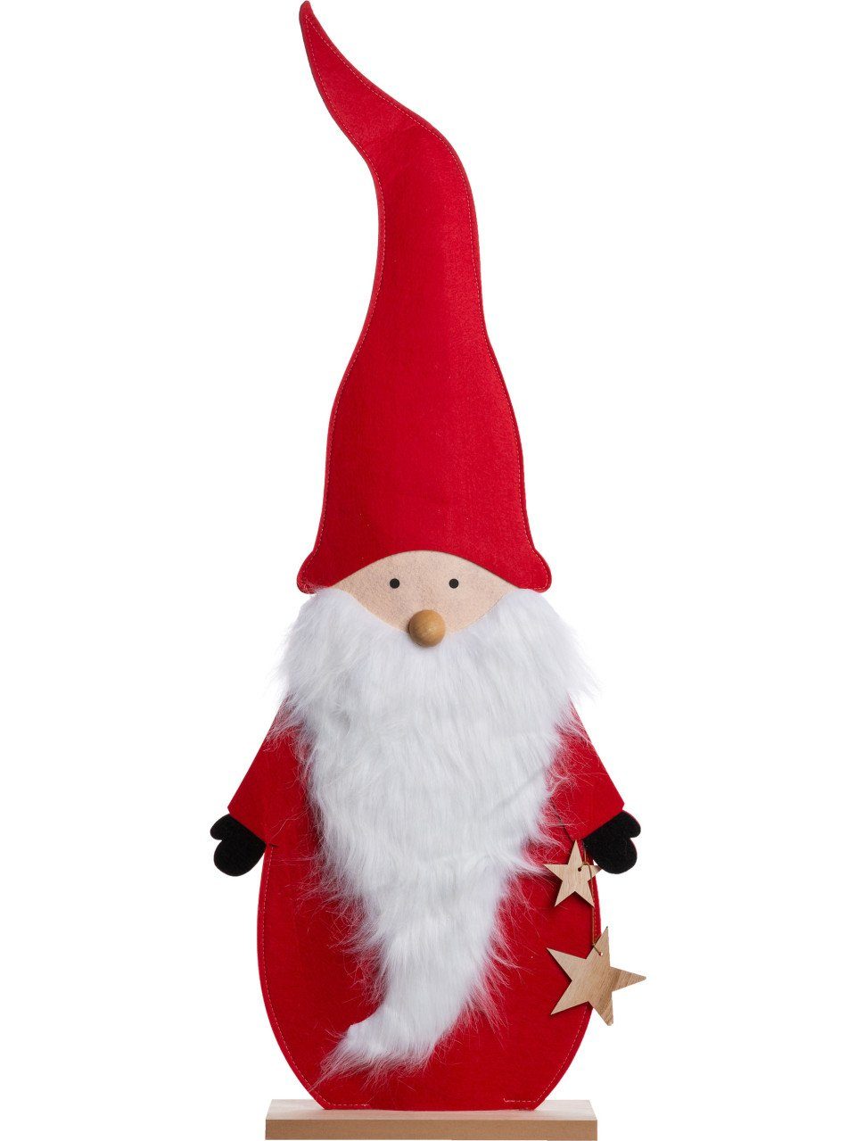Weihnachtsfigur TrendLine Dekofigur Filz Wichtel 116 x 43 cm