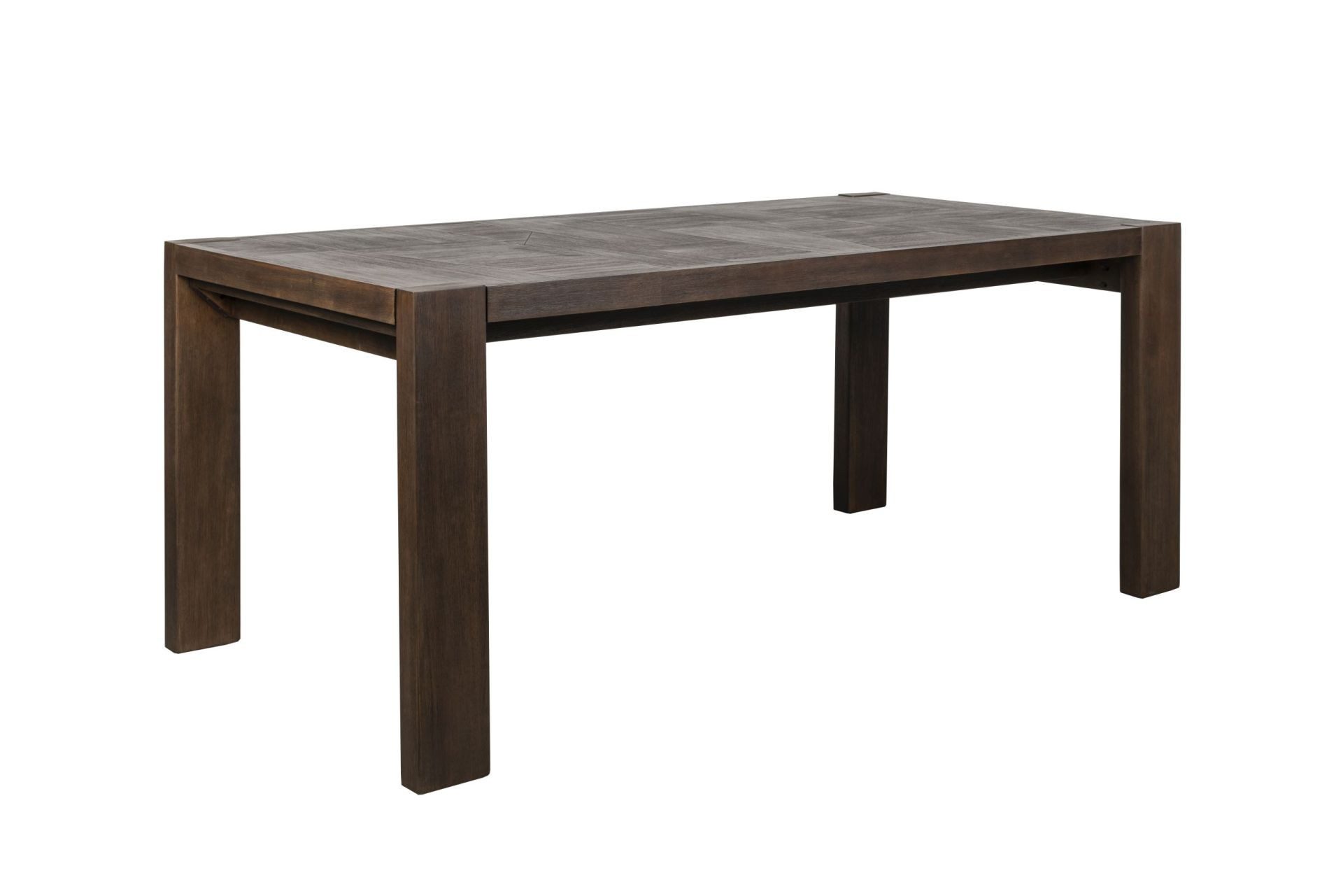 Dutchbone Esstisch Retro Massivholztisch Bruneau Akazie Braun