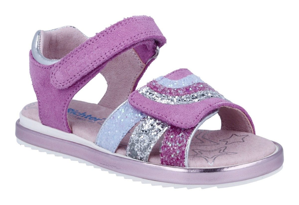 Richter Romea Sandale Klettschuh, Riemchensandale, Größenschablone zum Download, mit WMS