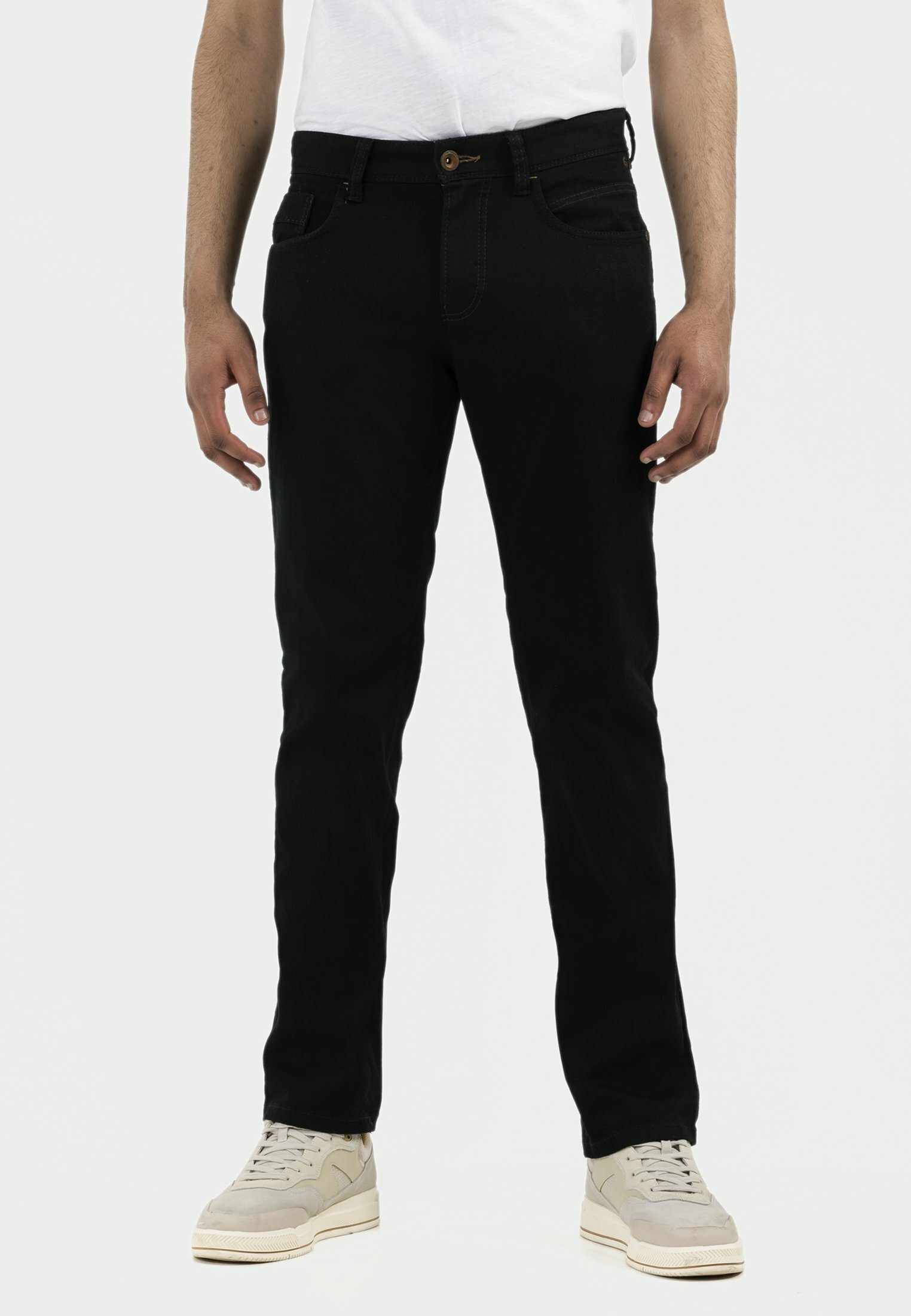 camel active 5-Pocket-Jeans Regular Fit 5-Pocket Jeans Forever Black Regula günstig online kaufen