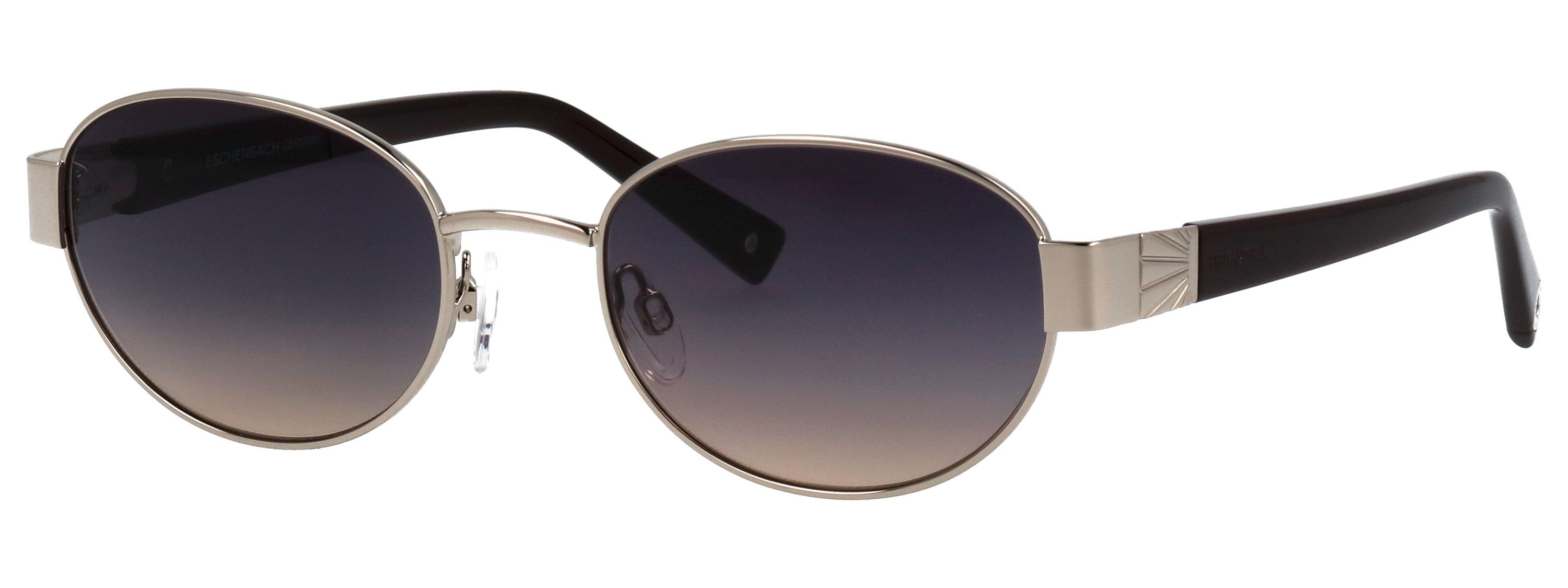 BRENDEL eyewear Sonnenbrille Modell 905066 Form Oval, Logoschriftzug auf Bügel, Metallfassung