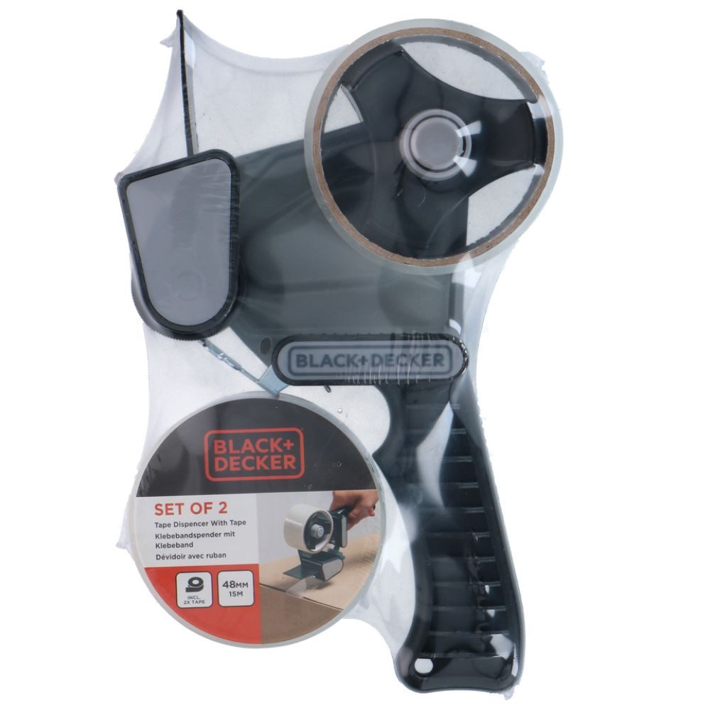 Black + Decker Abschlussband BLACK+DECKER Paketklebeband 15 m