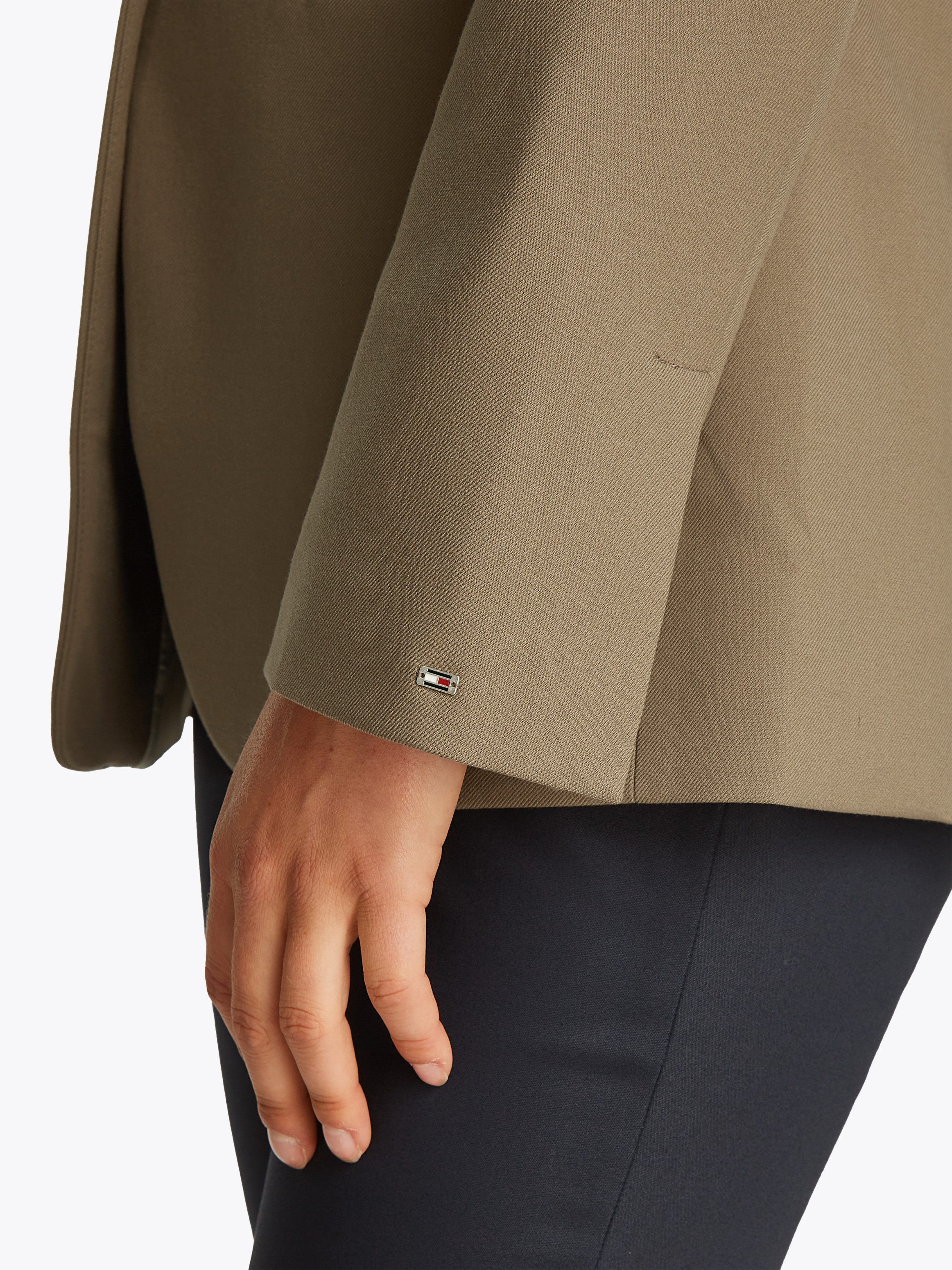 Tommy Hilfiger Longblazer SMD CORE REGULAR SB BLAZER mit Logostickerei günstig online kaufen