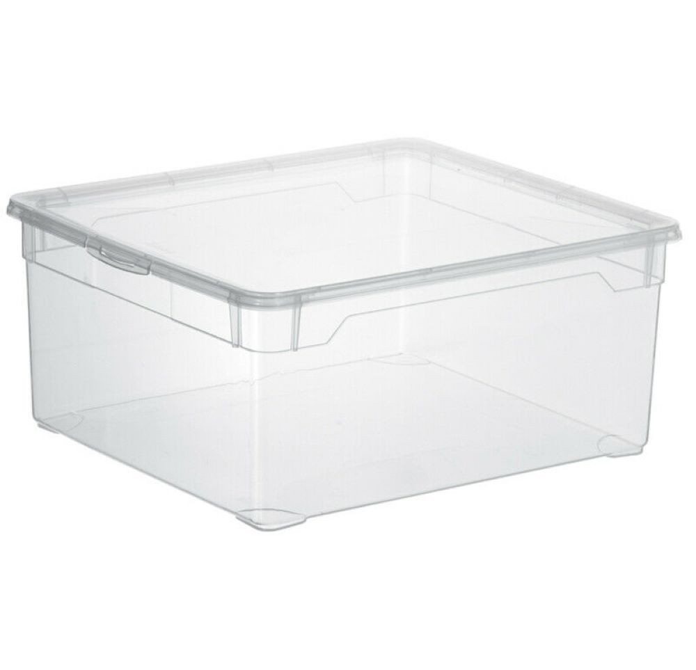 Thumbnail - ROTHO Hängeaufbewahrung Clearbox Sweater 18 L Aufbewahrung transparent Kleidung Stauraum (Aufbewahrungsbox), Umweltschon...