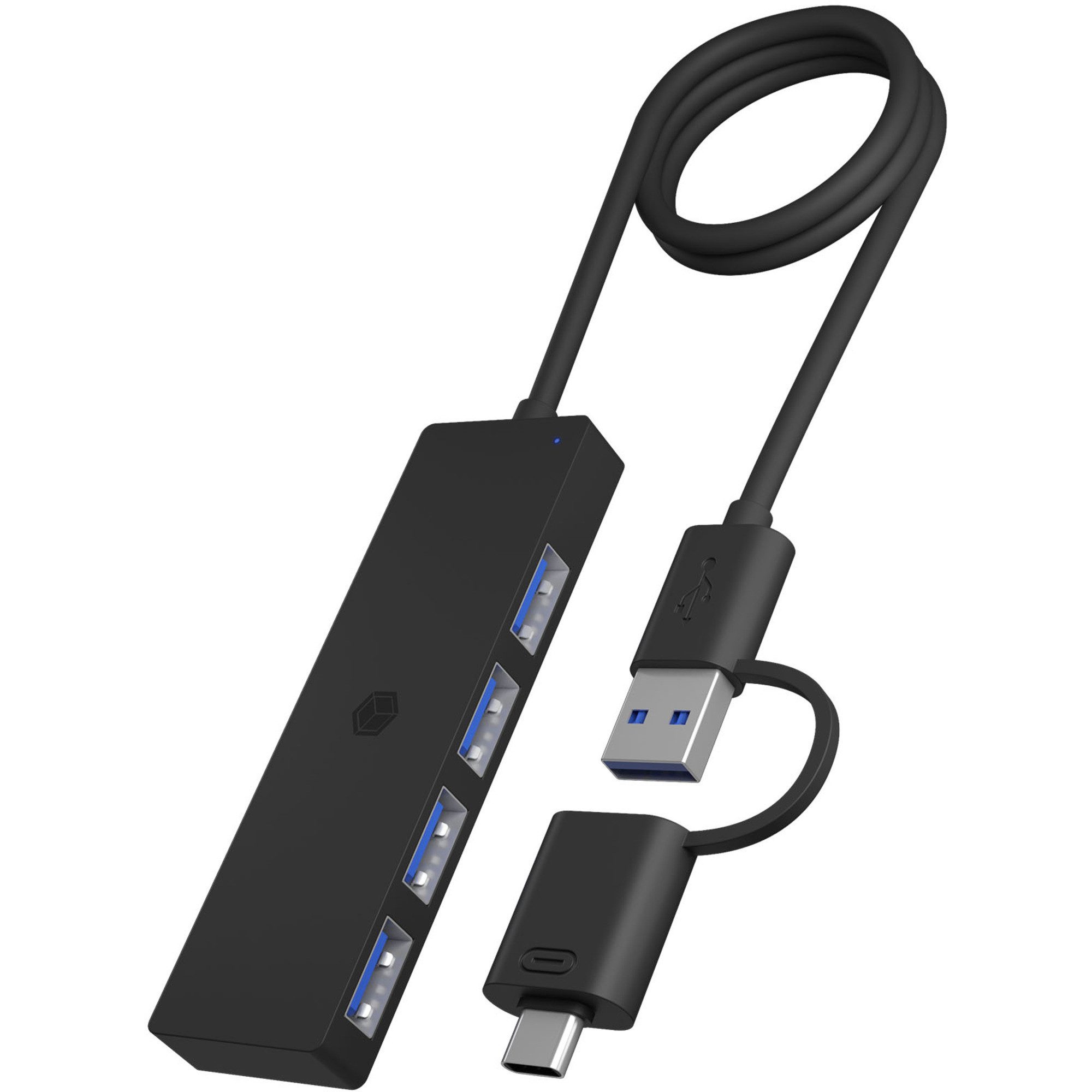 Laptop-Dockingstation ICY BOX IB-HUB1424-C3, USB-Hub