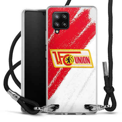 DeinDesign Handyhülle Offizielles Lizenzprodukt 1. FC Union Berlin Logo, Samsung Galaxy A42 5G Handykette Hülle mit Band Case zum Umhängen