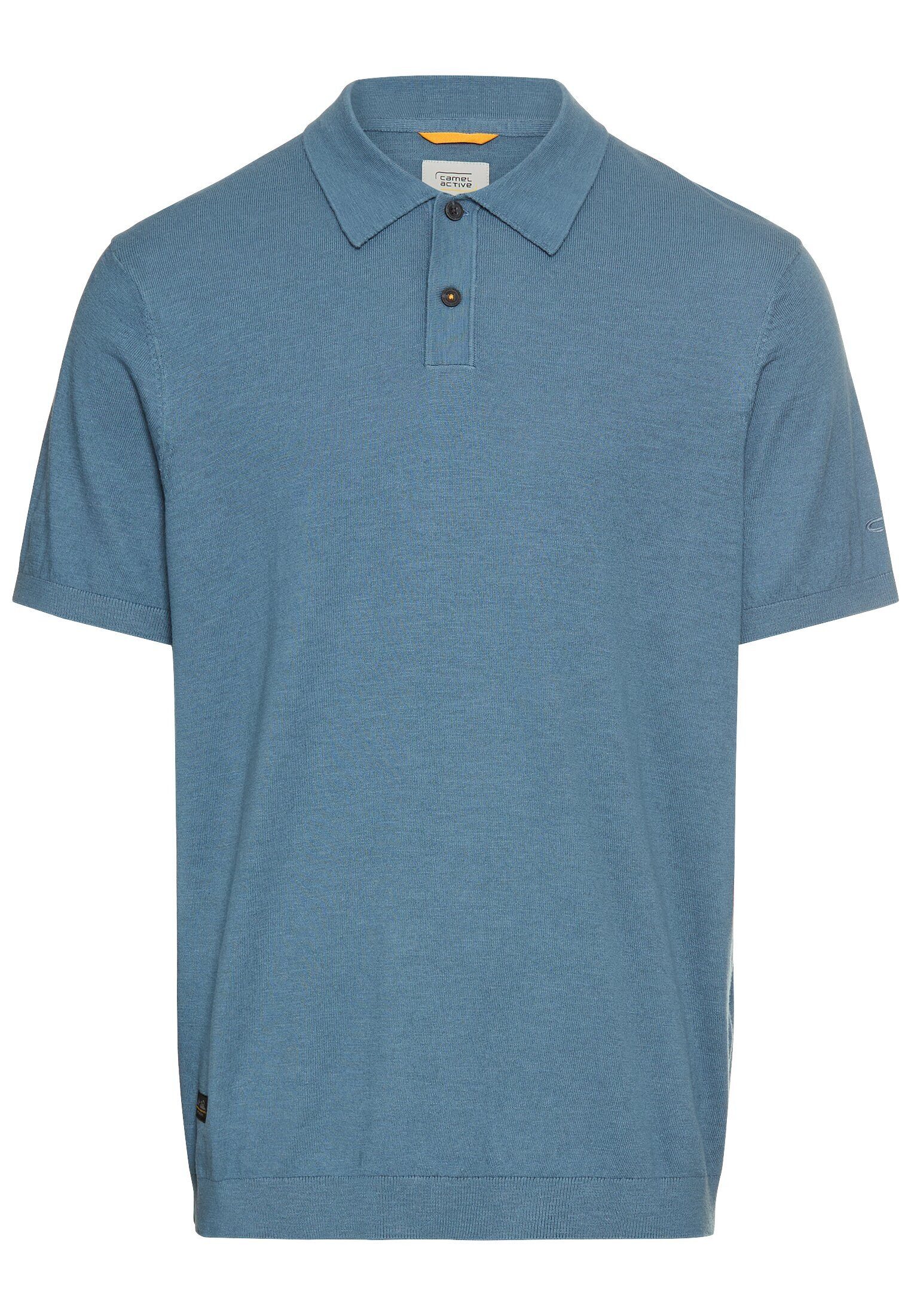 camel active Poloshirt aus reiner Baumwolle günstig online kaufen