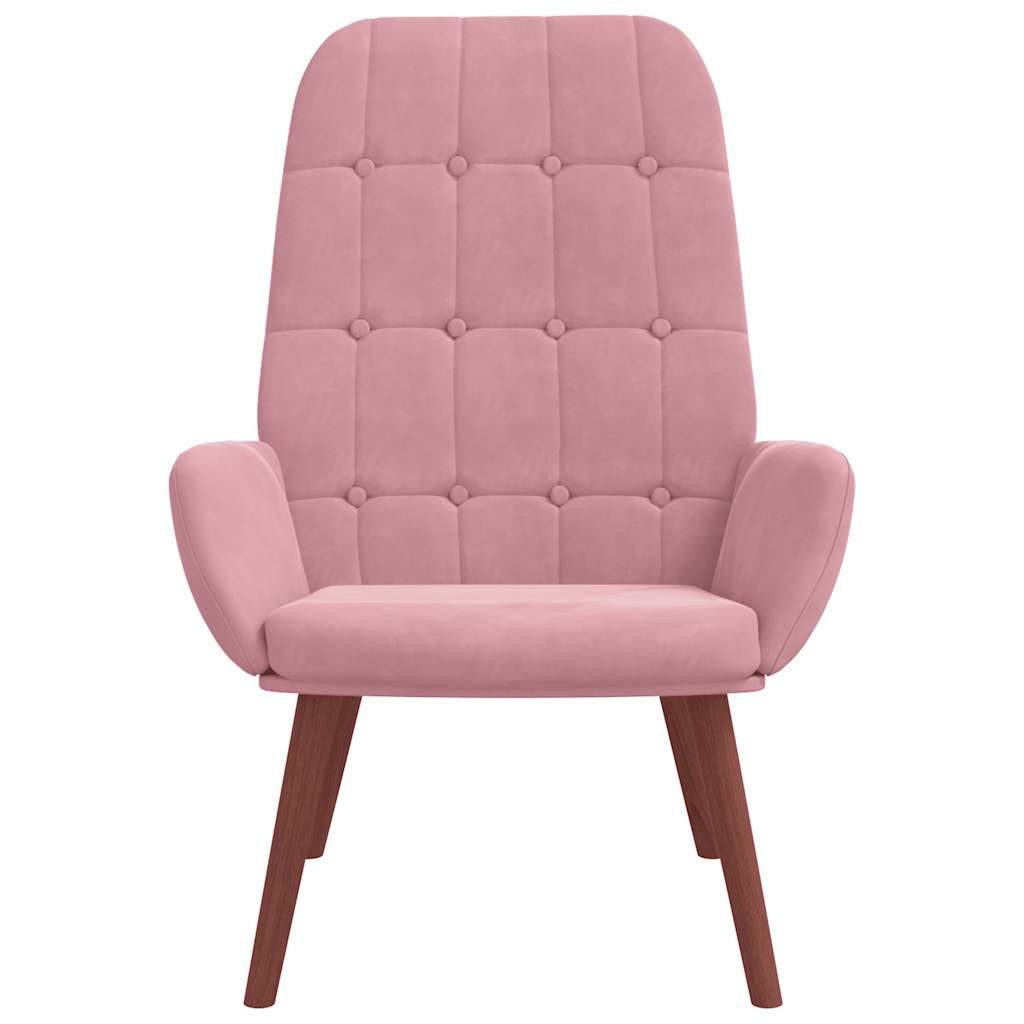 vidaXL Sessel Relaxsessel Rosa Samt (1-St) günstig online kaufen