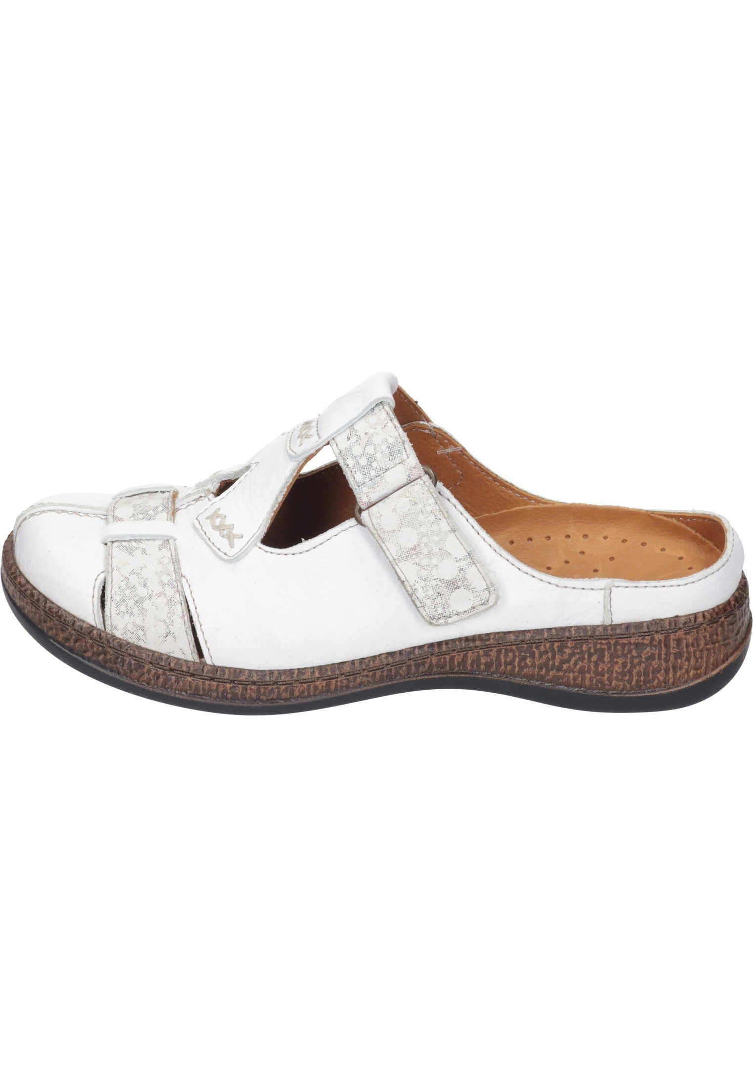 Comfortabel Pantoletten Leder aus Clog echtem