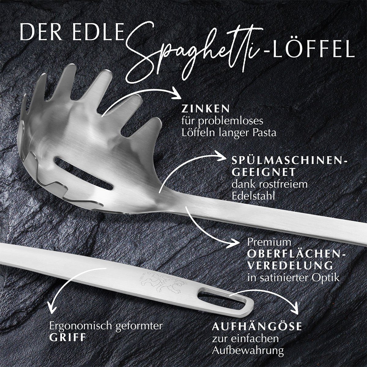 Stanley Rogers Nudellöffel Spaghettilöffel