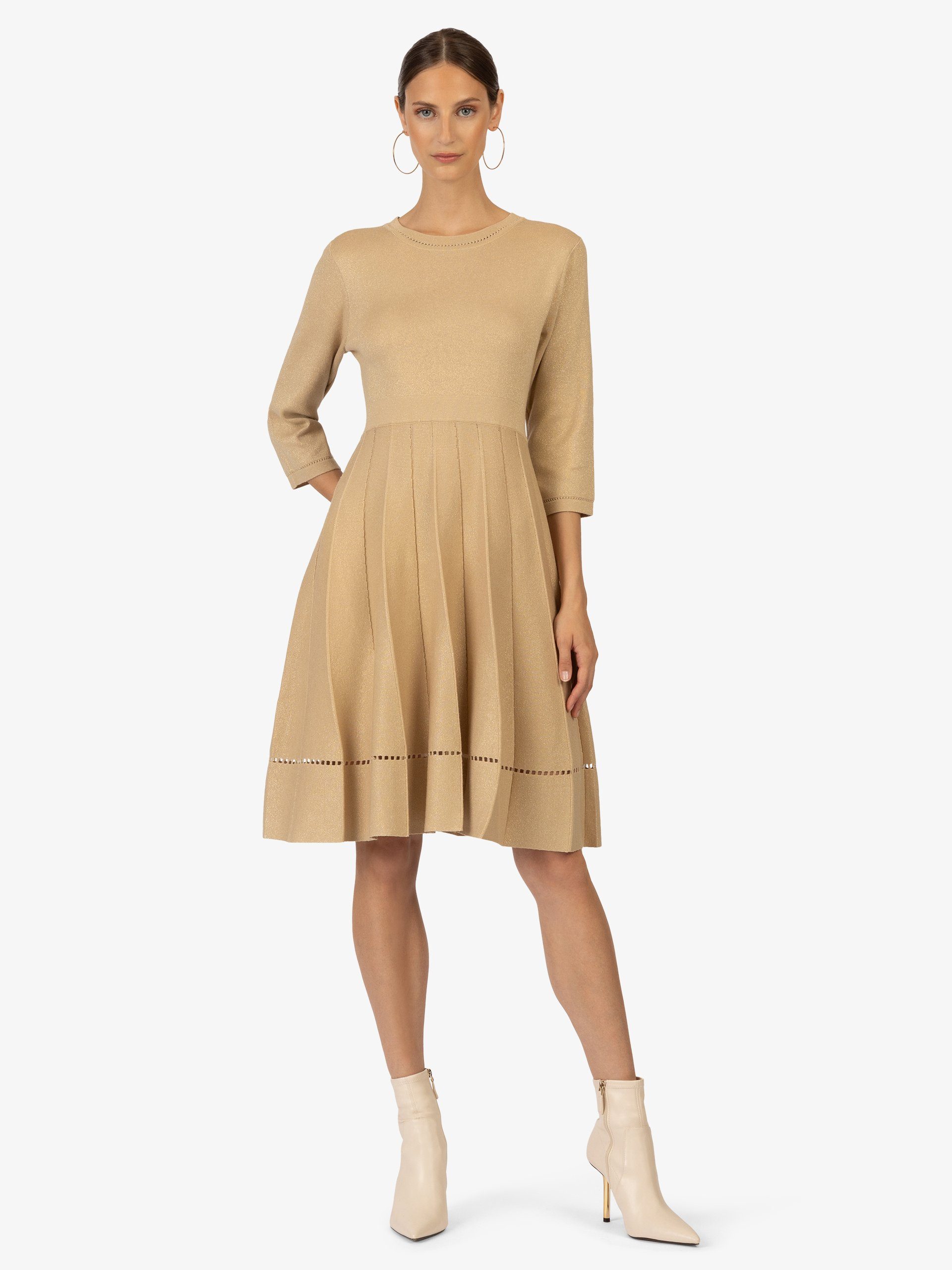 Kraimod Strickkleid Kraimod CocktailKleider mit Rundhalsausschnitt