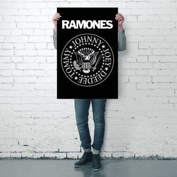 PYRAMID Poster Ramones Poster Logo Gabba Gabba Hey! 61 x 91,5 cm