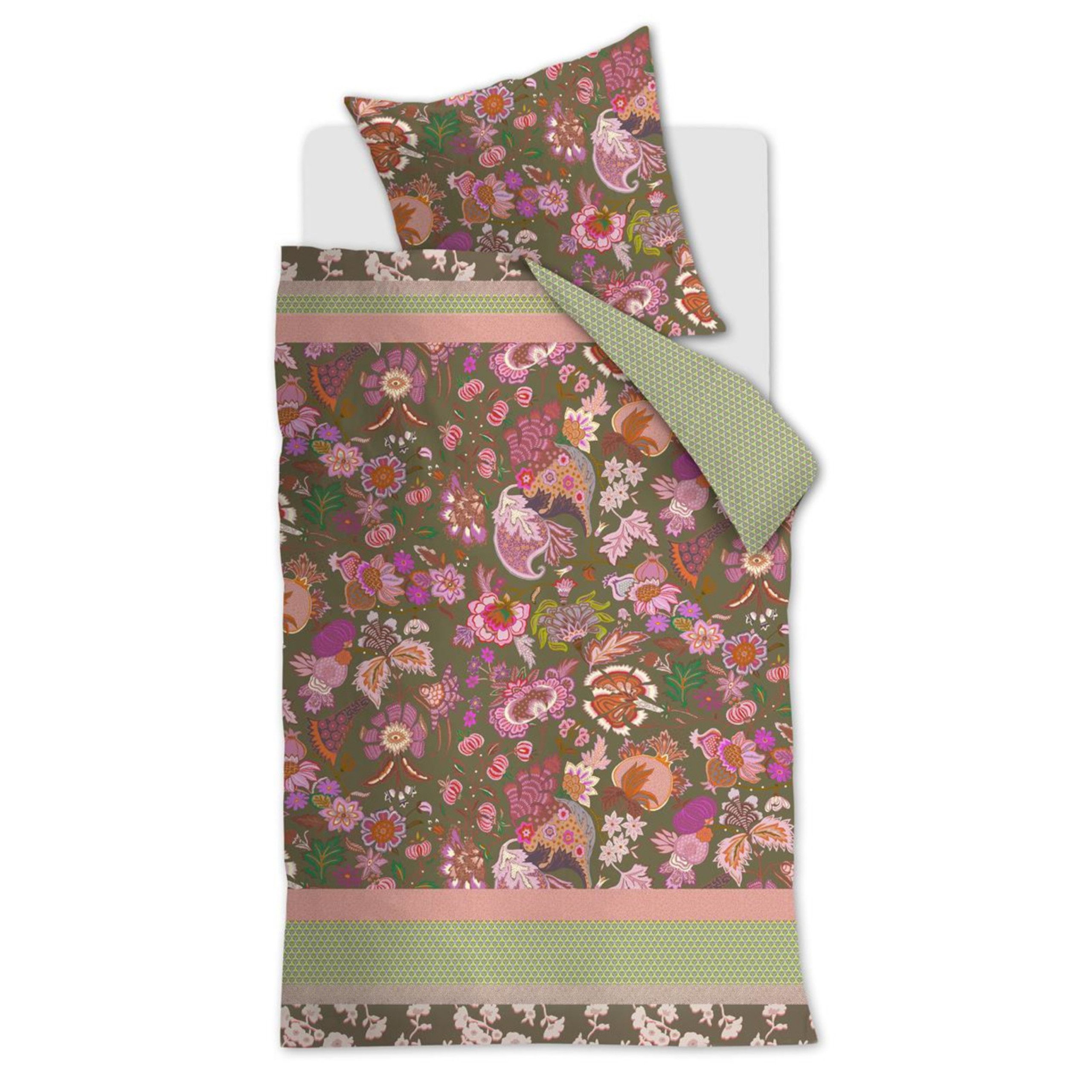 Oilily Bettwäsche Oilily Bettwäsche Amelie Sits, Größe 135x200/80x80 cm, mix green