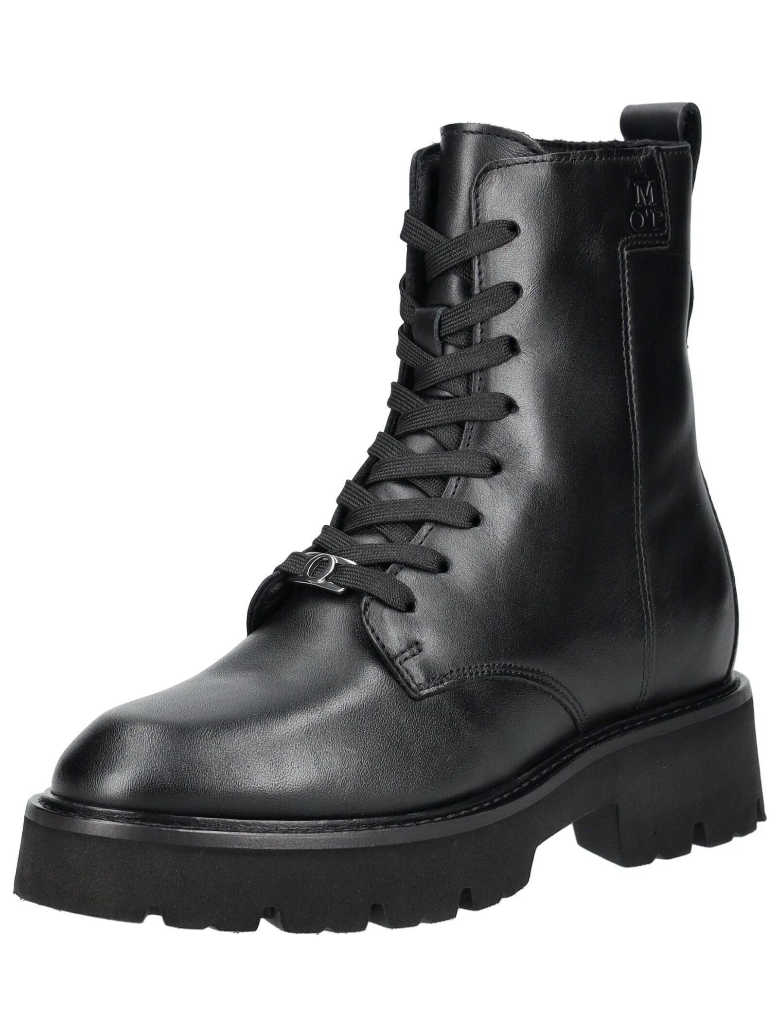 Stiefelette Glattleder Schnürstiefelette