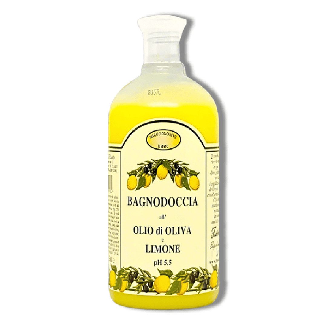 Fratelli Risso Duschgel Duschgel mit Olivenöl und Zitronen - 500ml