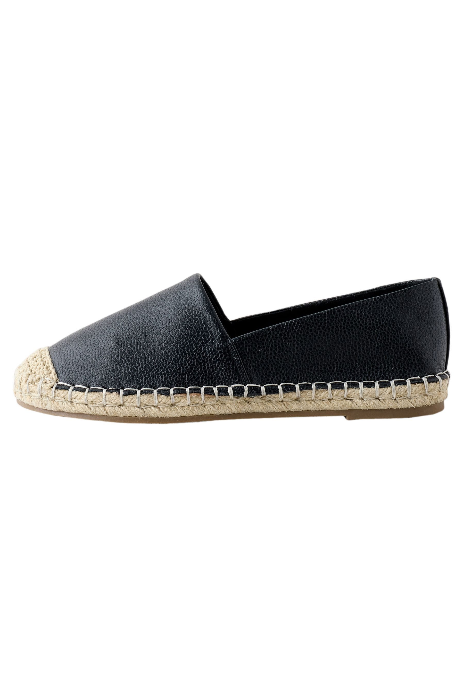 Next Forever Comfort® Hochgezogene, flache Espadrilles Espadrille (1-tlg)