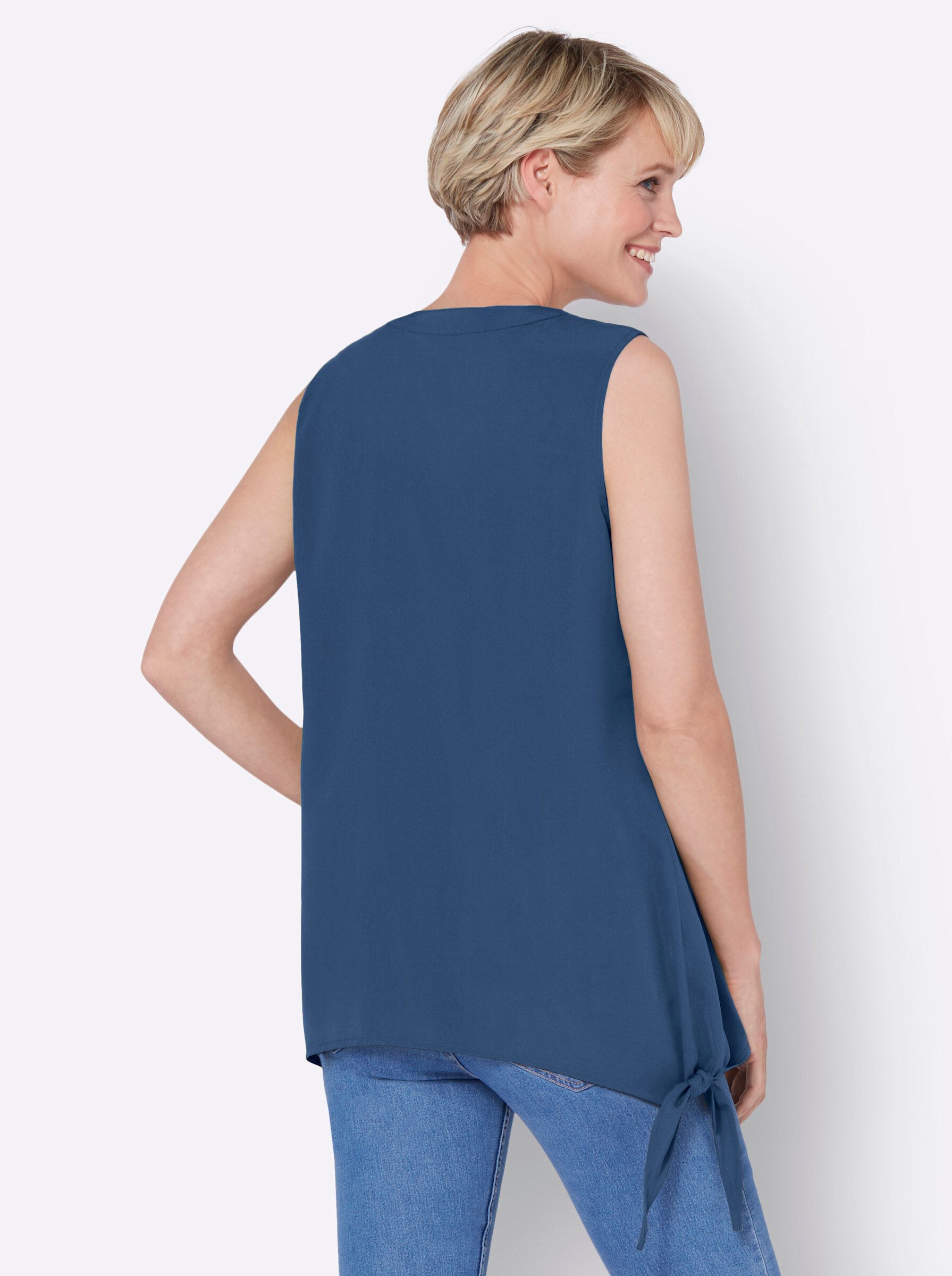 Sieh an! Blusentop Ärmellose Bluse günstig online kaufen