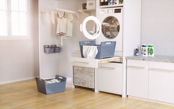Hailo Wäschekorb OS Laundry Area Utensilienbehälter dunkelgrau
