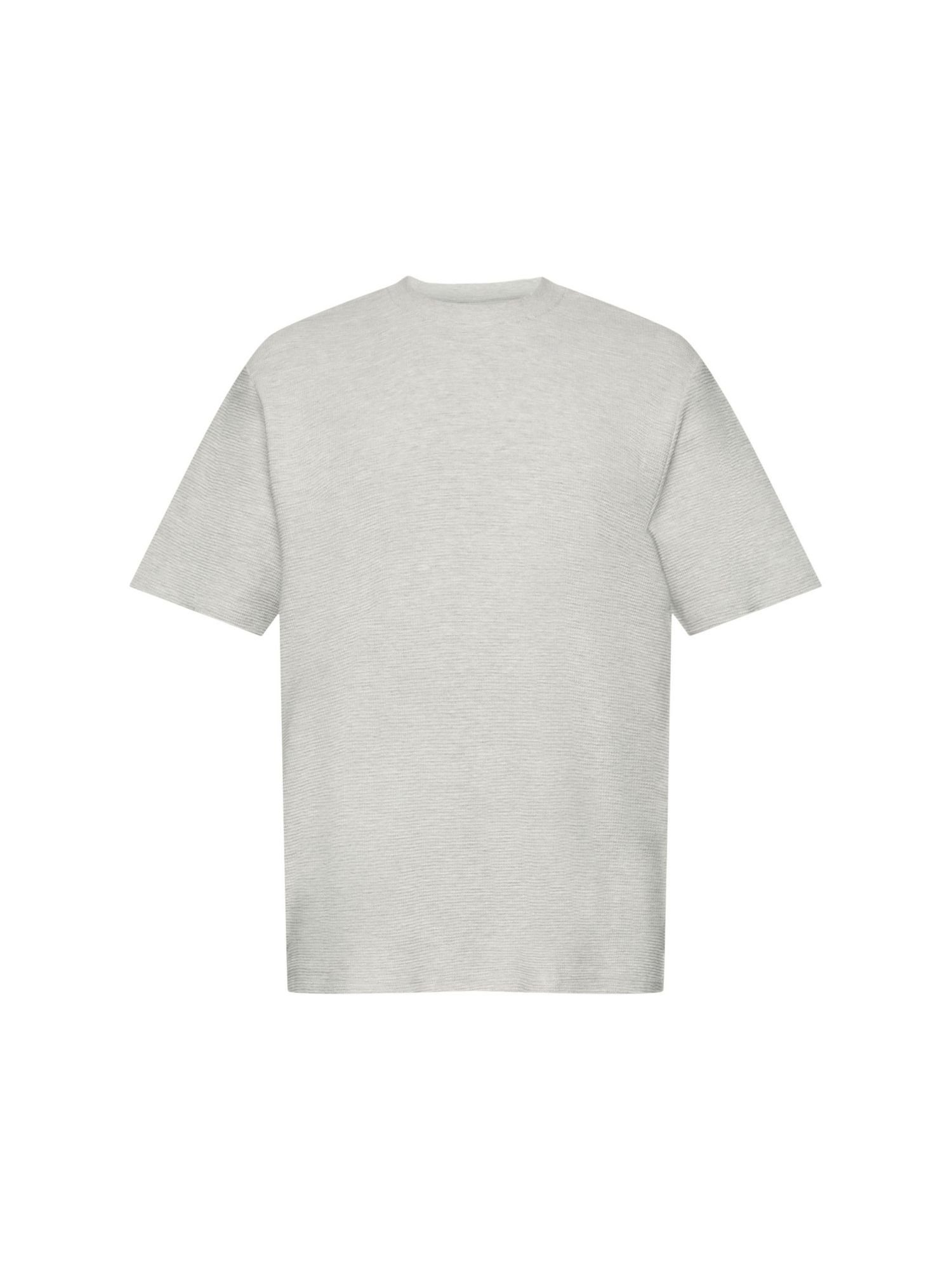 Esprit T-Shirt T-Shirt aus Strukturjersey (1-tlg)